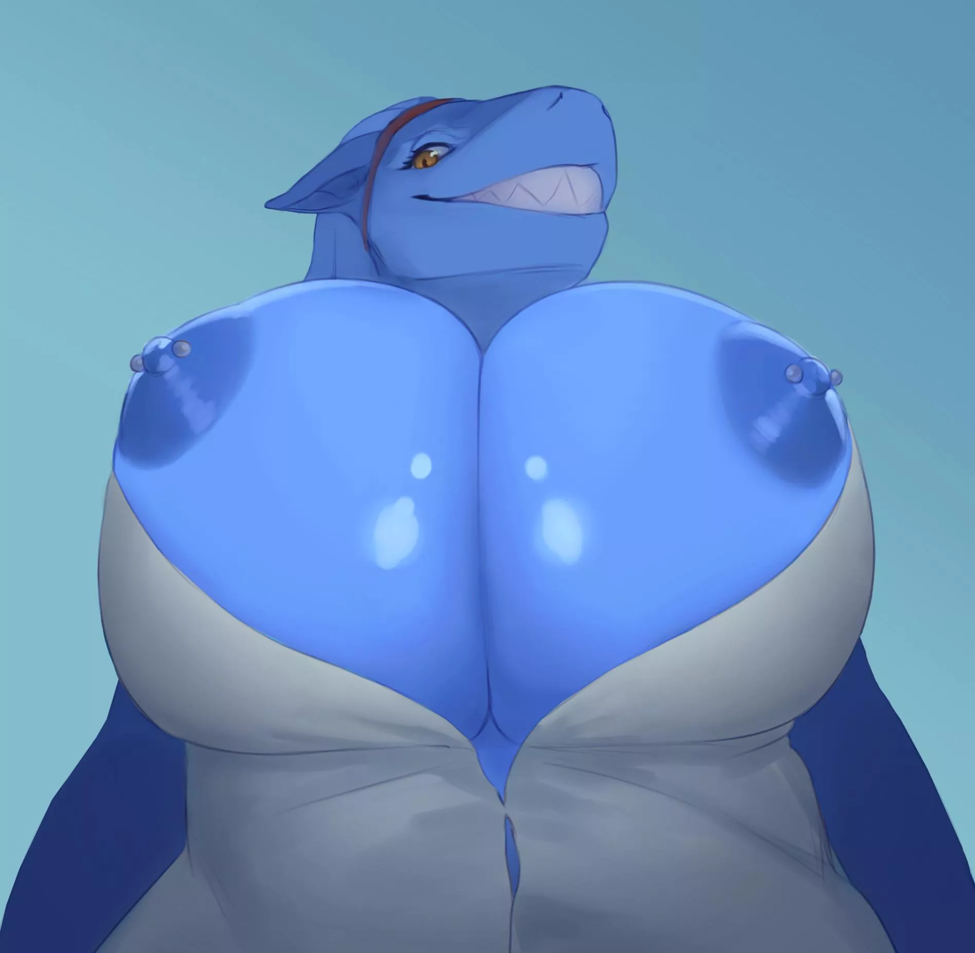 Massive Shark Tits [F] (neracoda) posted by 5headedragon