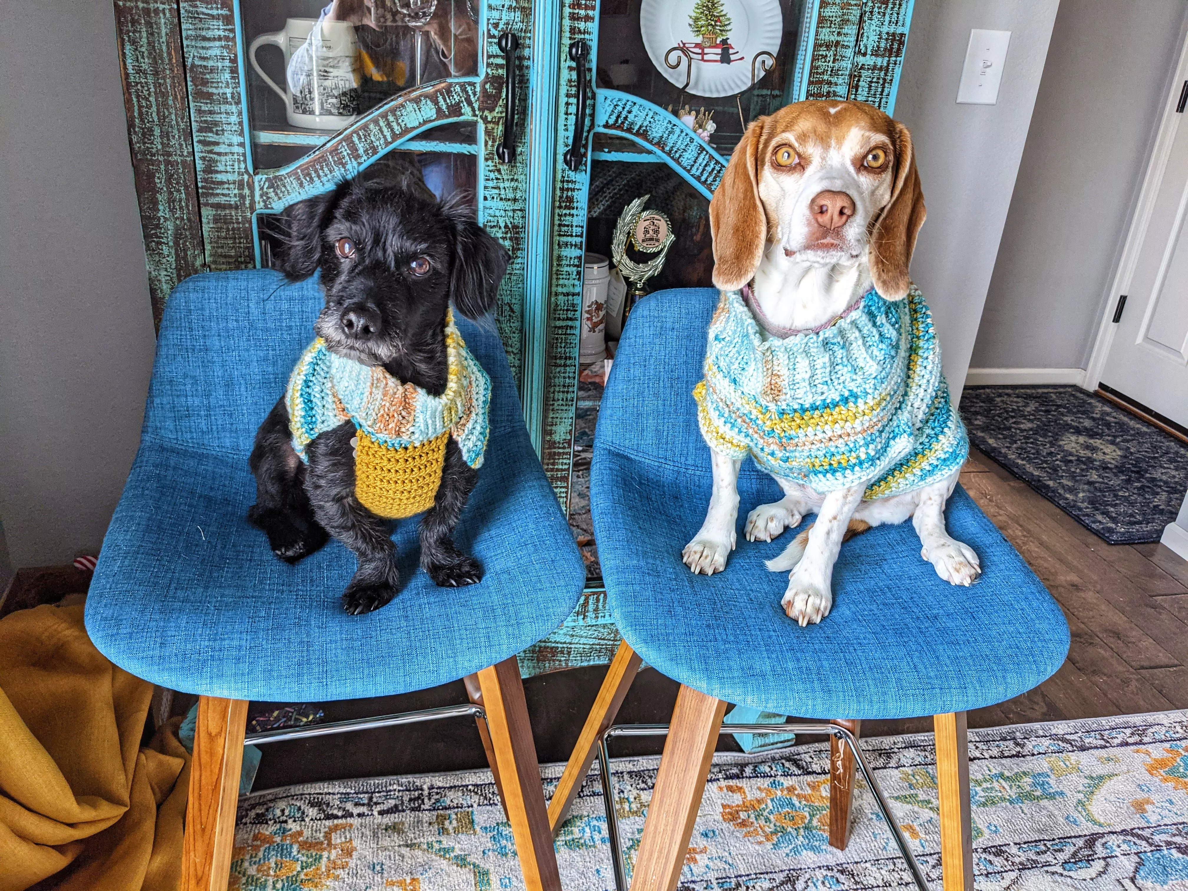 matching sweaters posted by earwaxmcgee