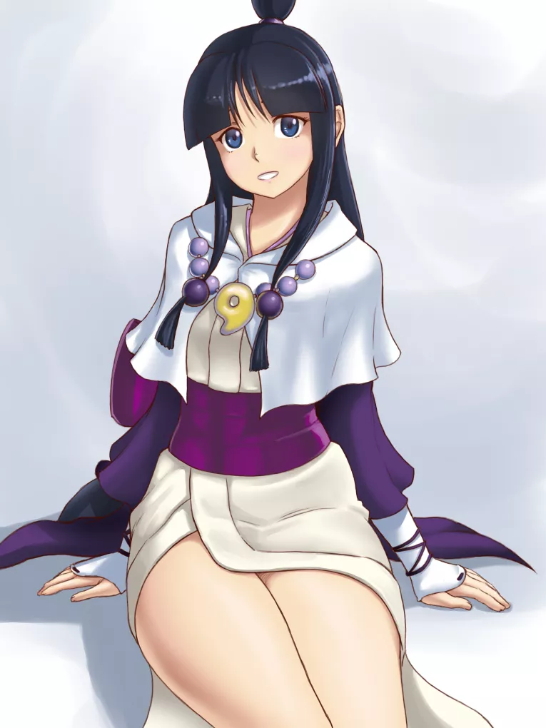 Maya Fey's luscious thighs posted by Henthigh_Senpai