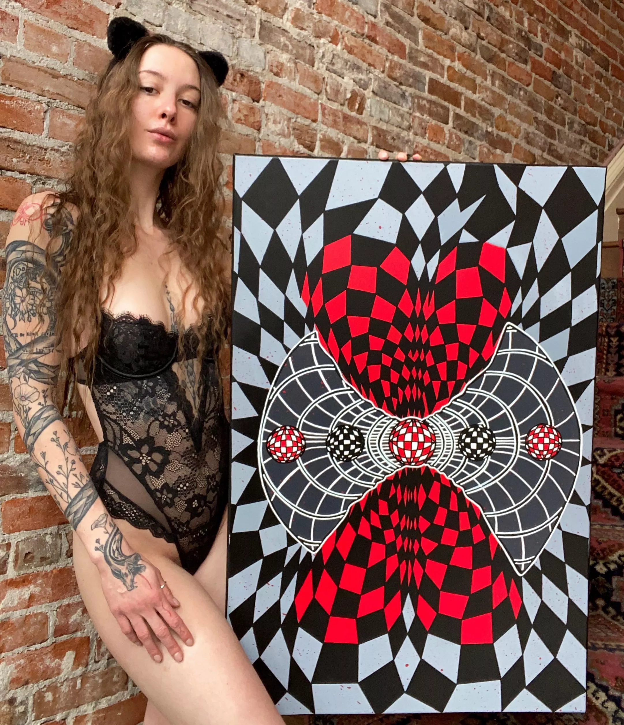 me and my artwork! enjoy! [F22] posted by tattootrippy