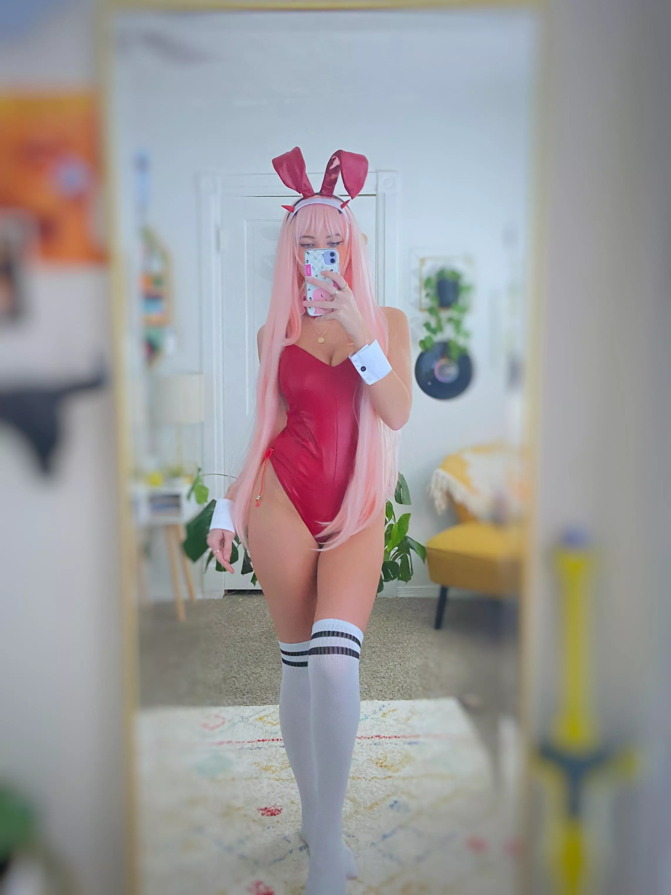 me as bunny senpai zero two ðŸ‡â¤ï¸ posted by KGLI