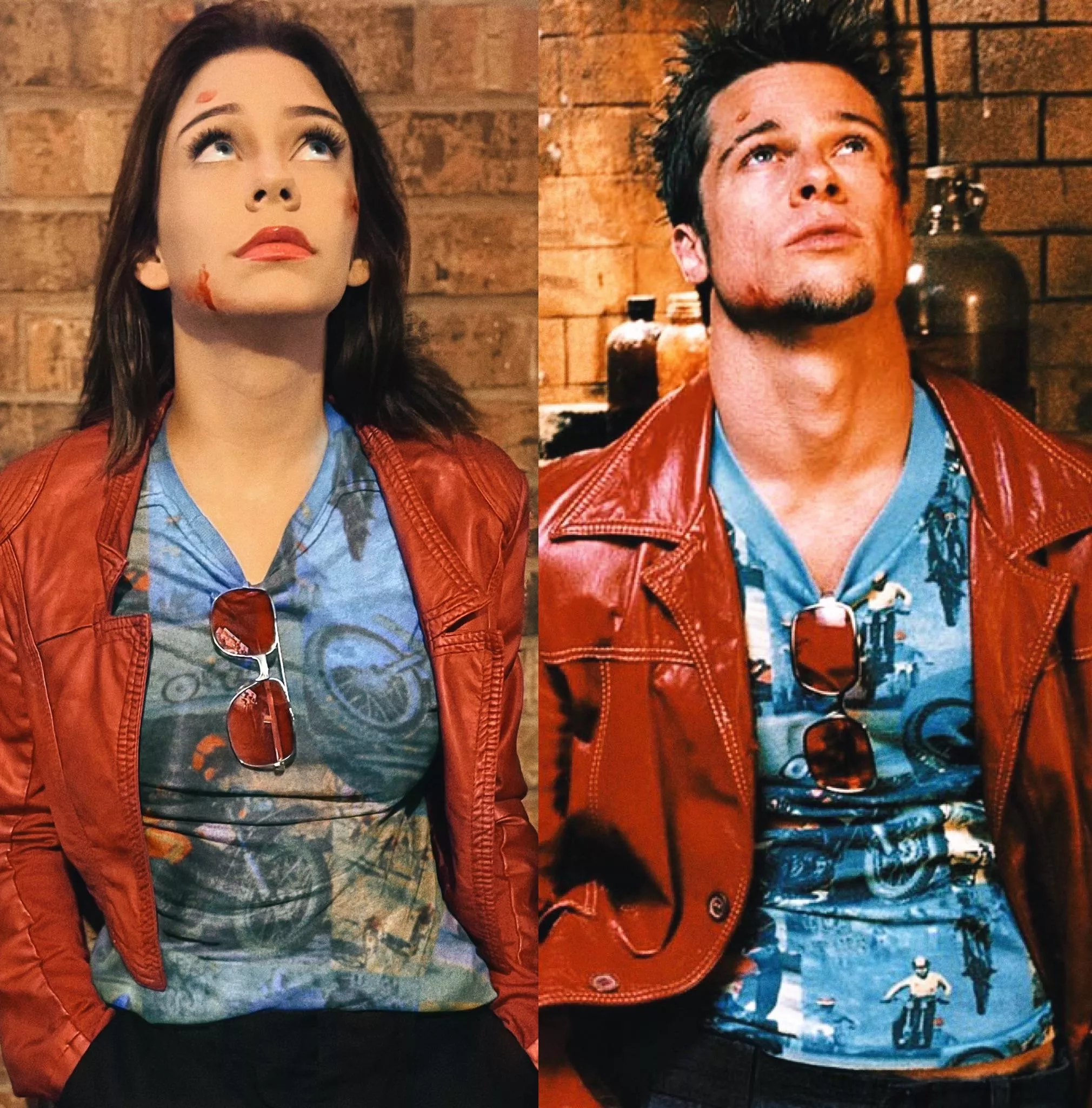 Me as Tyler Durden from Fight Club ðŸ‘ŠðŸ¼â¤ï¸ posted by Missemmawee