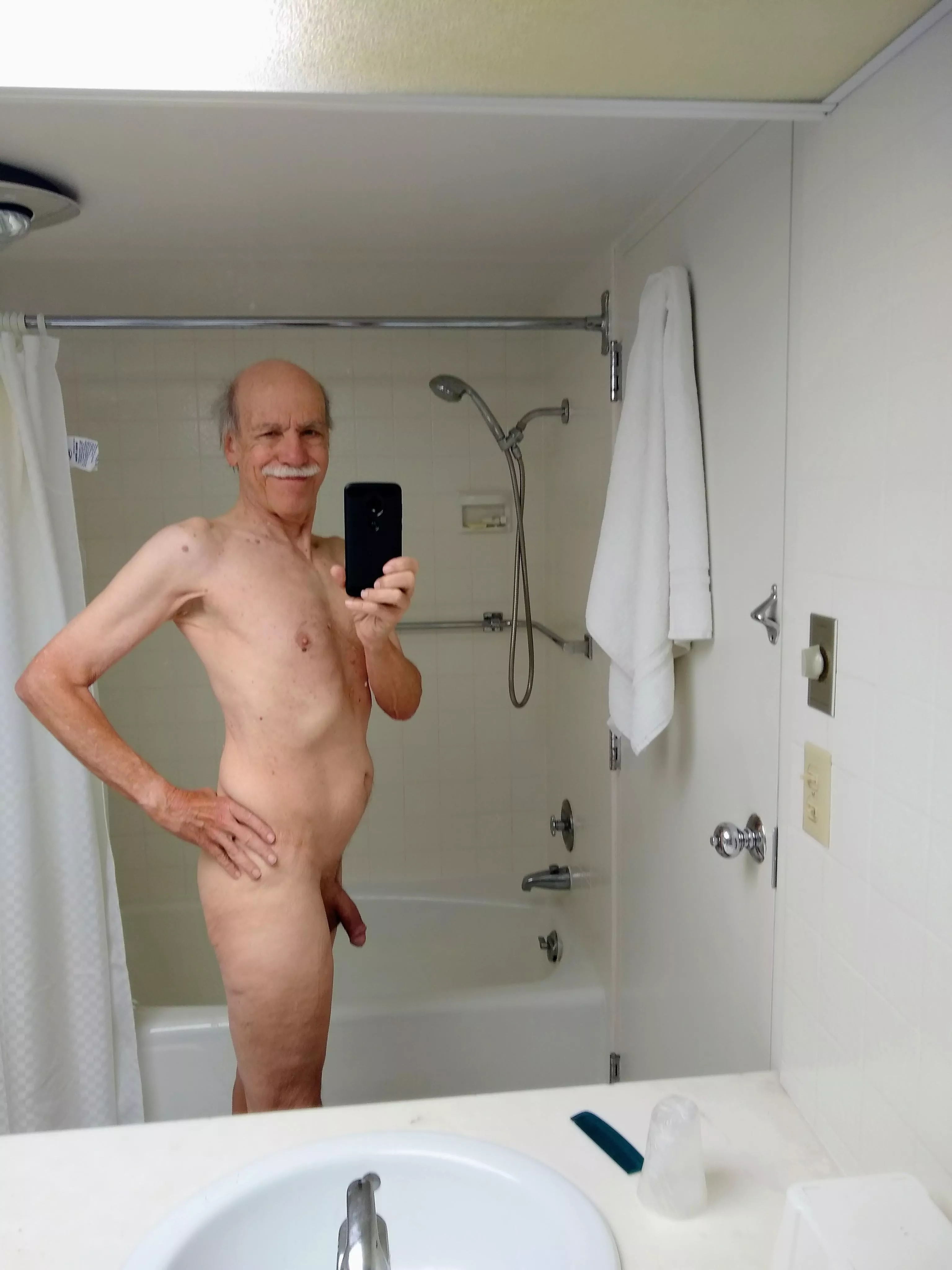 Me in shower. (70)... posted by old_alan