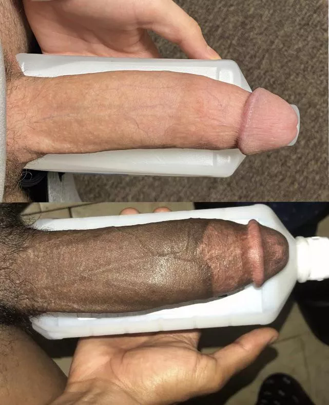 Me (upper) and pornstar lil d (lower). Anyone else wanna try? posted by Amuckliam