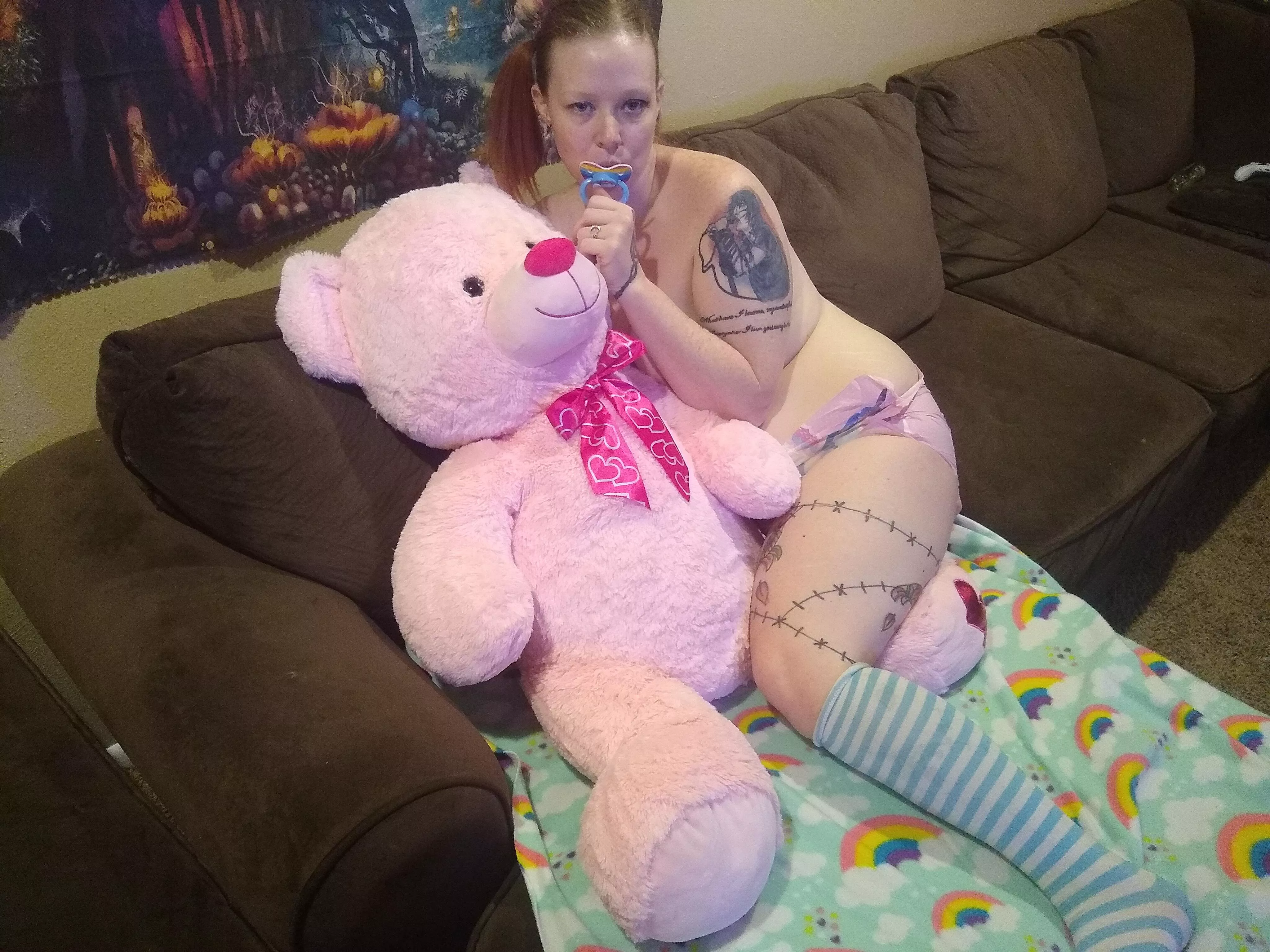 Meet Mr Teddy Bear! He's my favorite toy 😉🥰 posted by Brazmallow