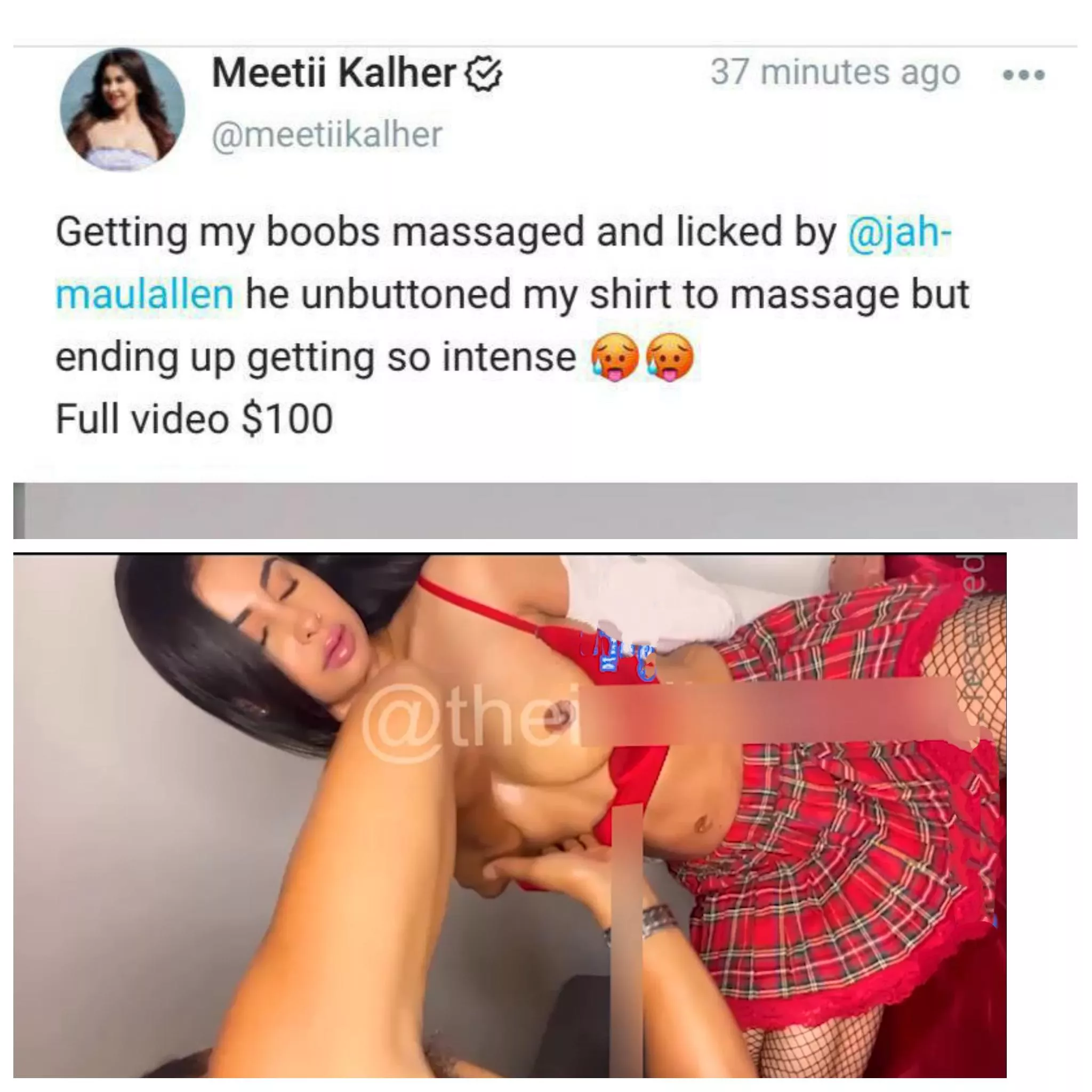 MEETII KALHER SHOWING BOOBS ONLYFANS FULL NEW 2 VIDEOS LINK IN COMMENT posted by oknxsw001