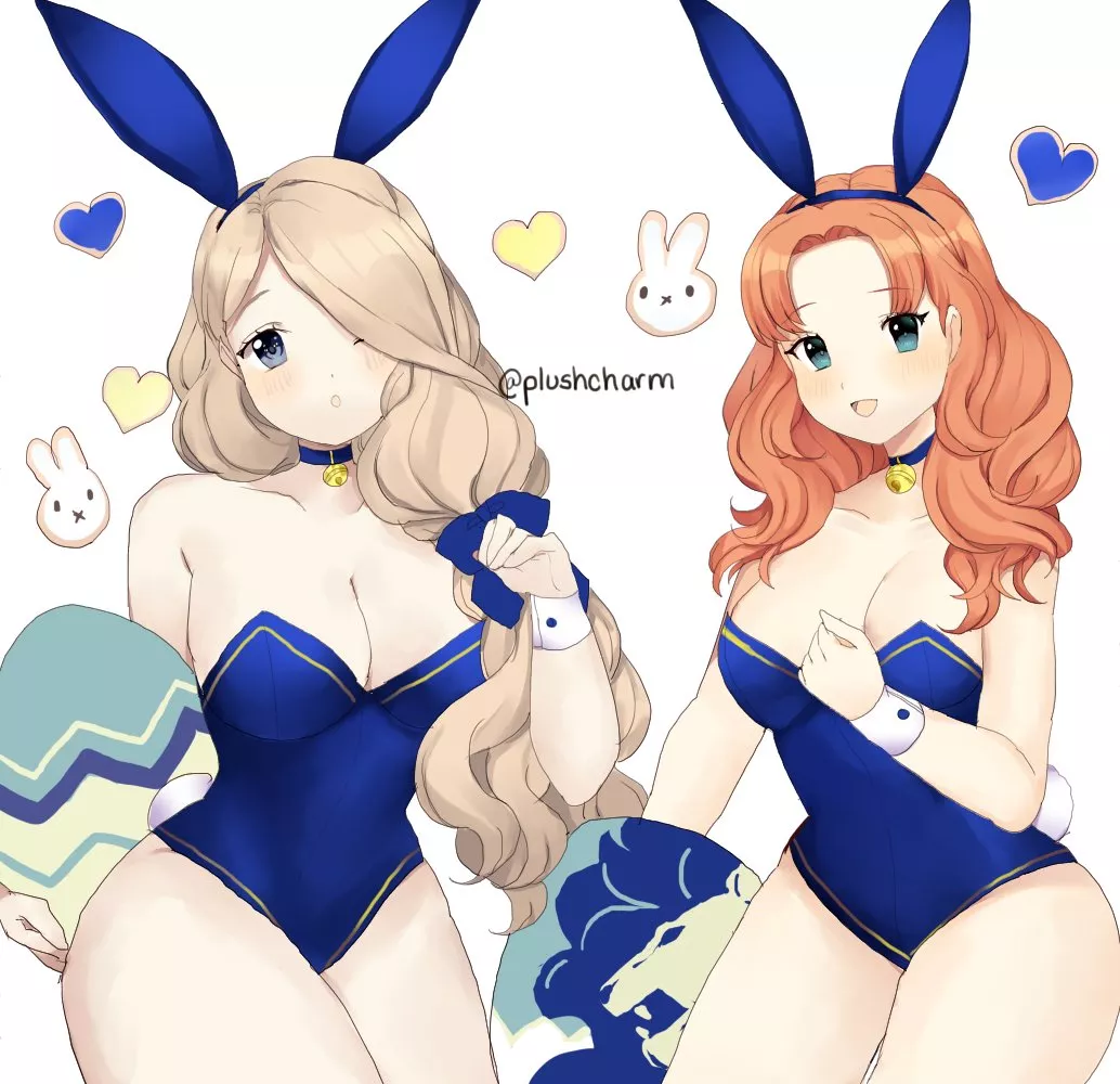 Mercedes and Annette [Fire Emblem] posted by Terran117