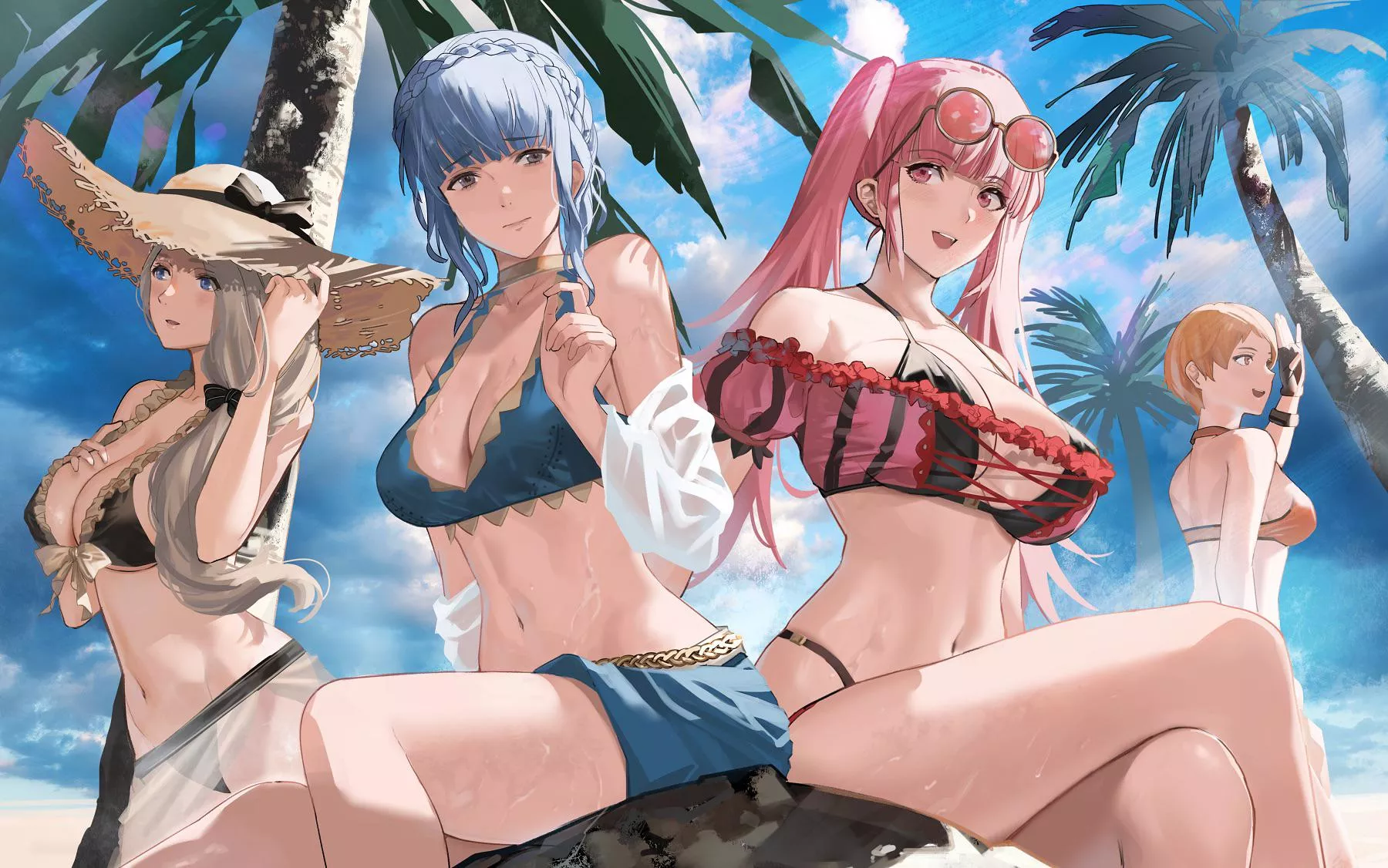 Mercedes / Marianne / Hilda / Leonie (J@CK) [Fire Emblem] posted by NoLewdsNoLife