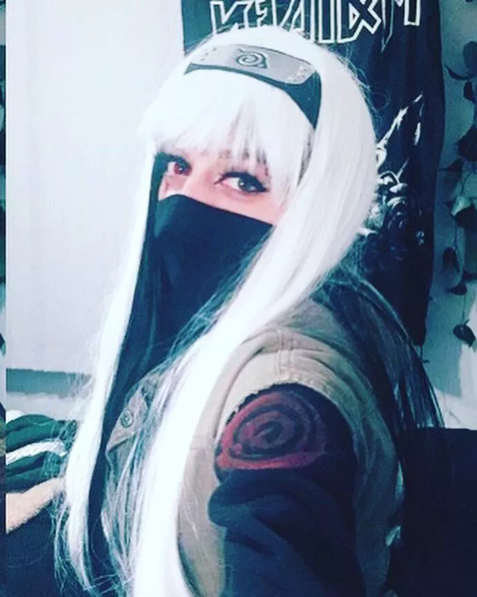 Mercedes Rey (@xobitchybarbiebrat) as Kakashi sensei of the leaf 🍃 💕 posted by BitchyBarbieBrat