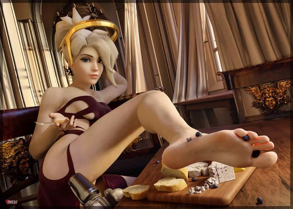 Mercy invites you over for a snack (snacks) posted by ThadrusTheo