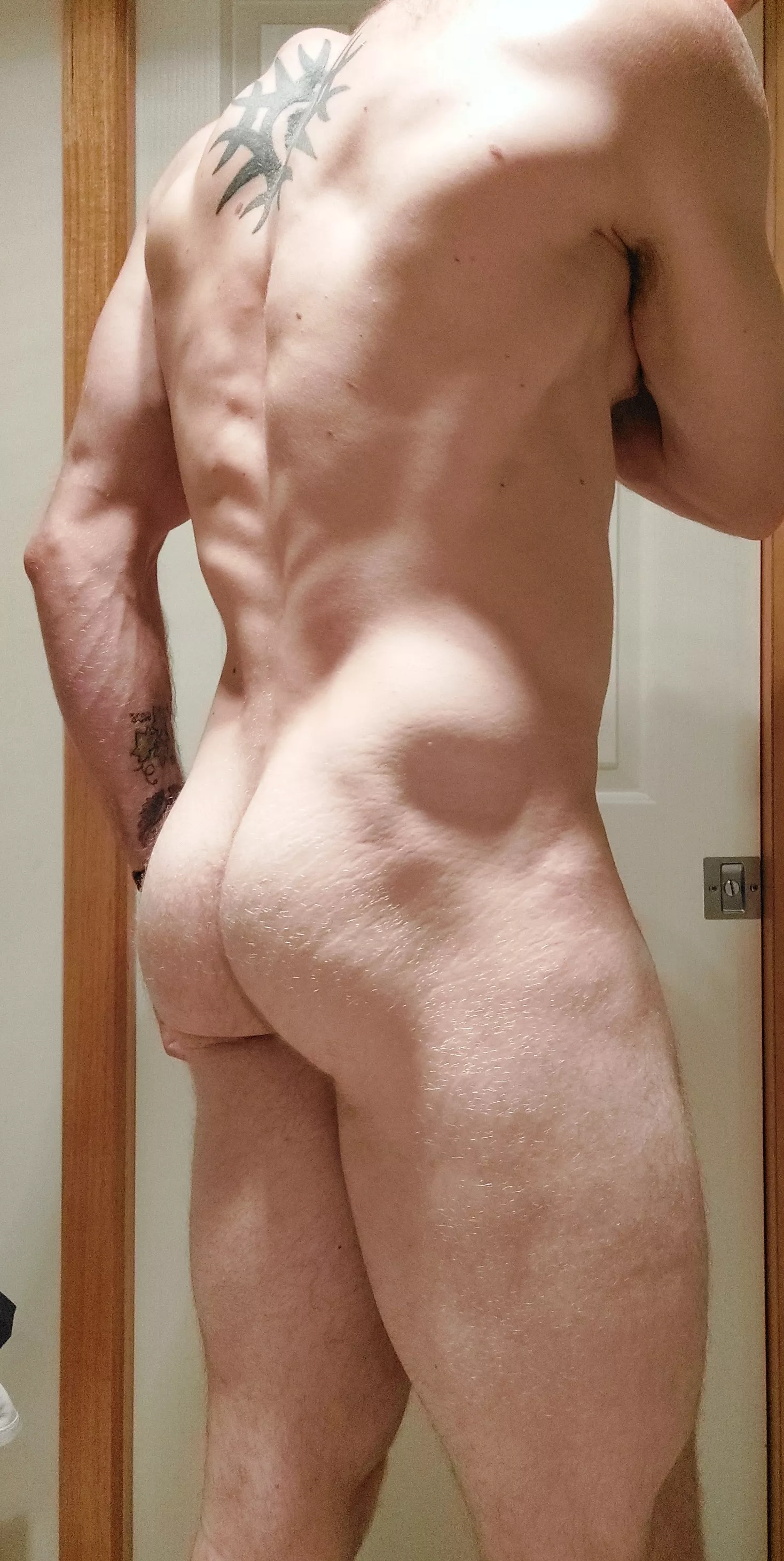 Mere seconds later my butt cramped from trying to flex and pose it right. You lot better appreciate this pic, it was a literal pain in my arse. posted by Meat_popsicleOF