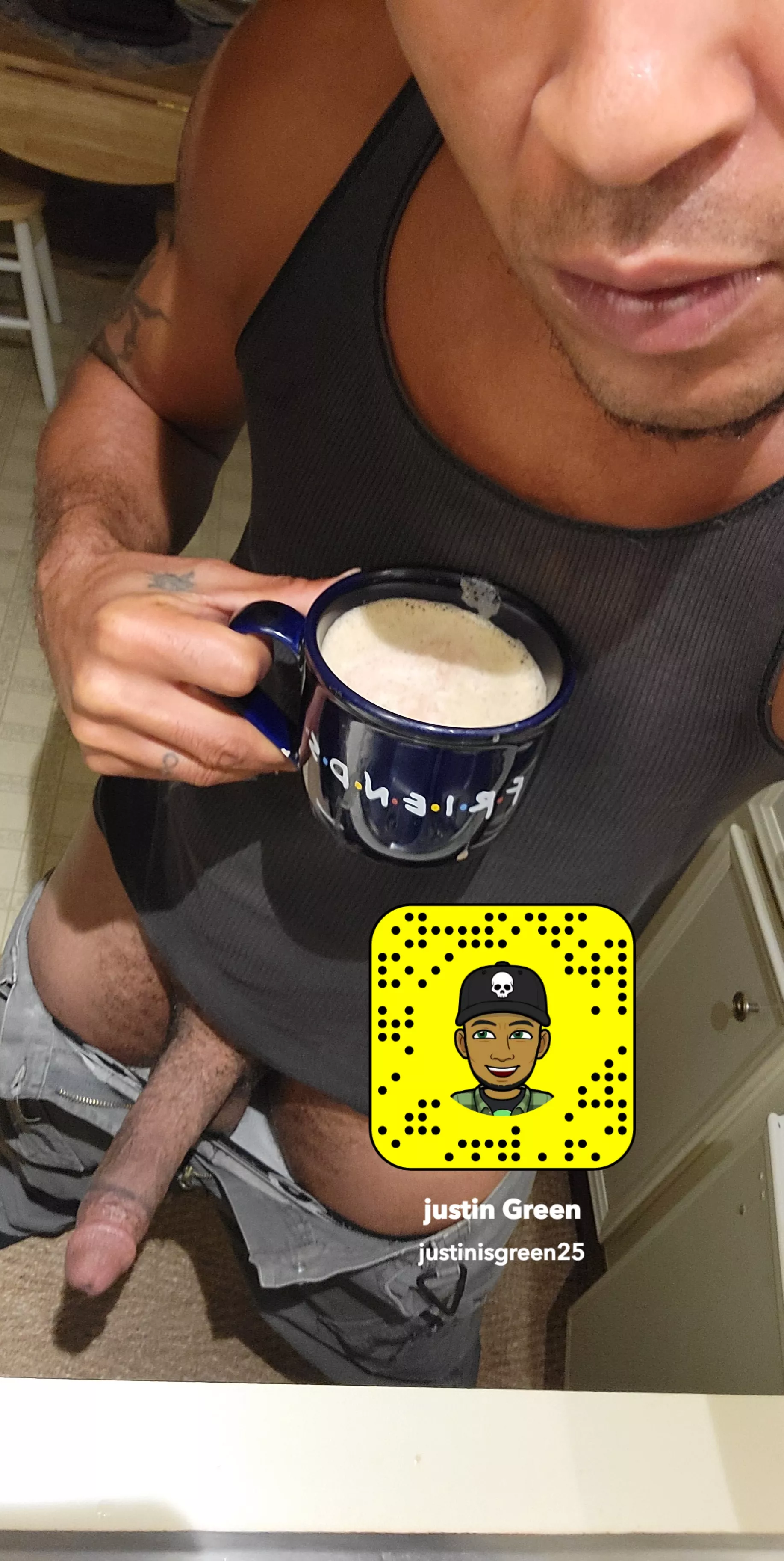 Merning!🍆☕ posted by miztagreen