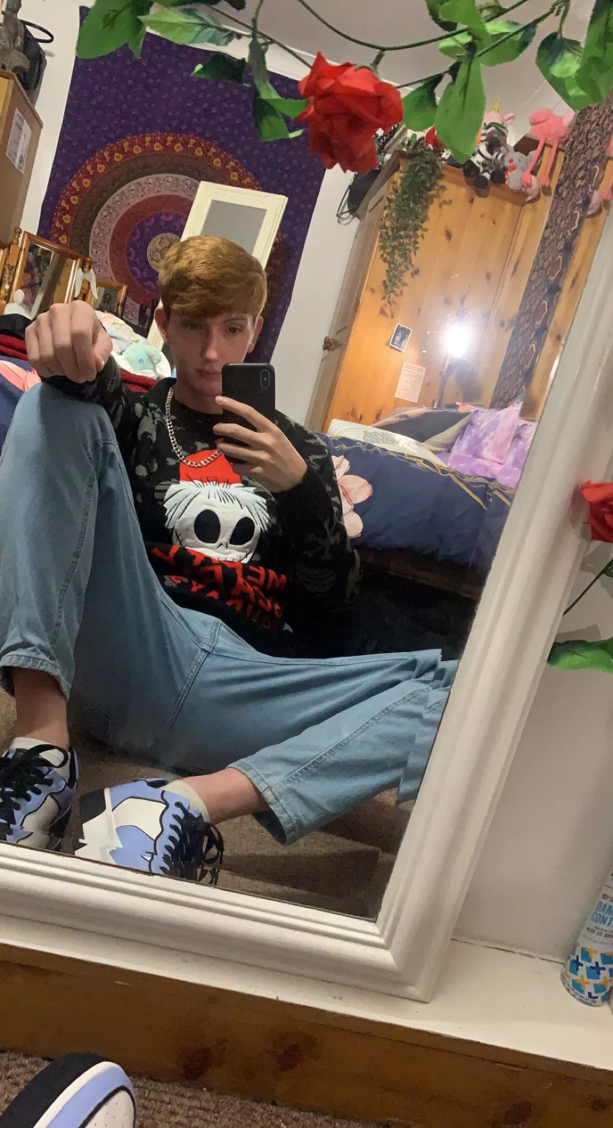 Merry Xmas guys, I got this Jack skellington top and I love it so much. Hope you all got what you wanted under the tree 😌✌️ posted by Dillon-Daytona