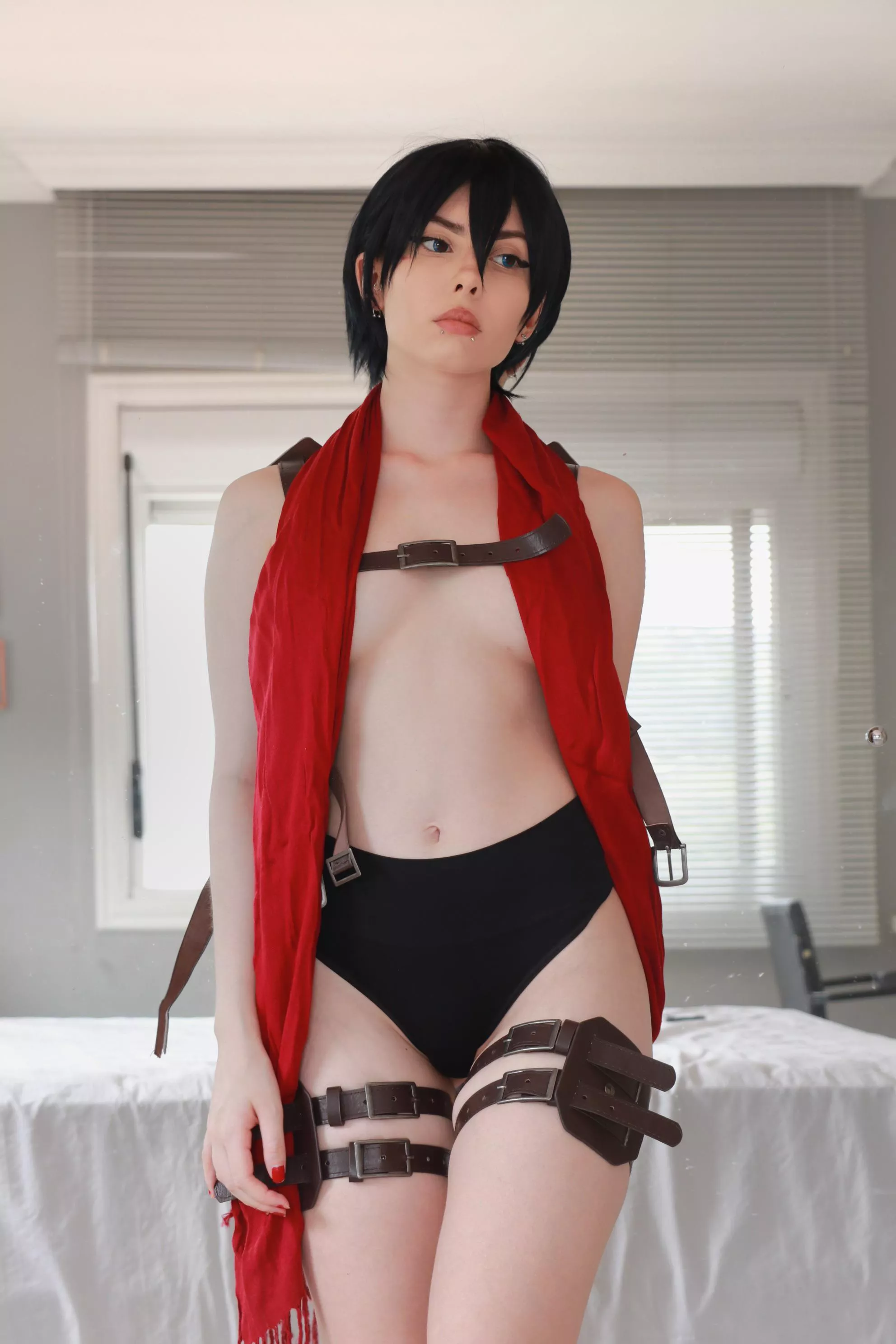 Mikasa Ackerman by Lui Storm posted by lui-storm