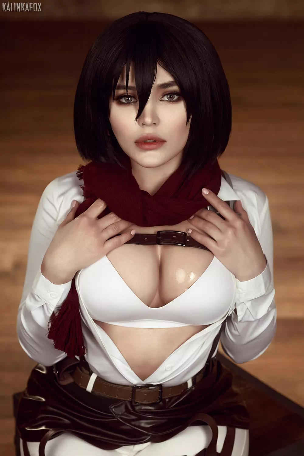 Mikasa Ackerman from Attack on Titan by Kalinka Fox posted by kalinkafox