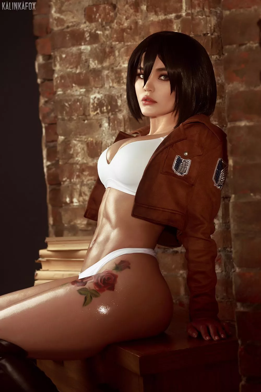 Mikasa Ackerman from Attack on Titan by Kalinka Fox posted by kalinkafox