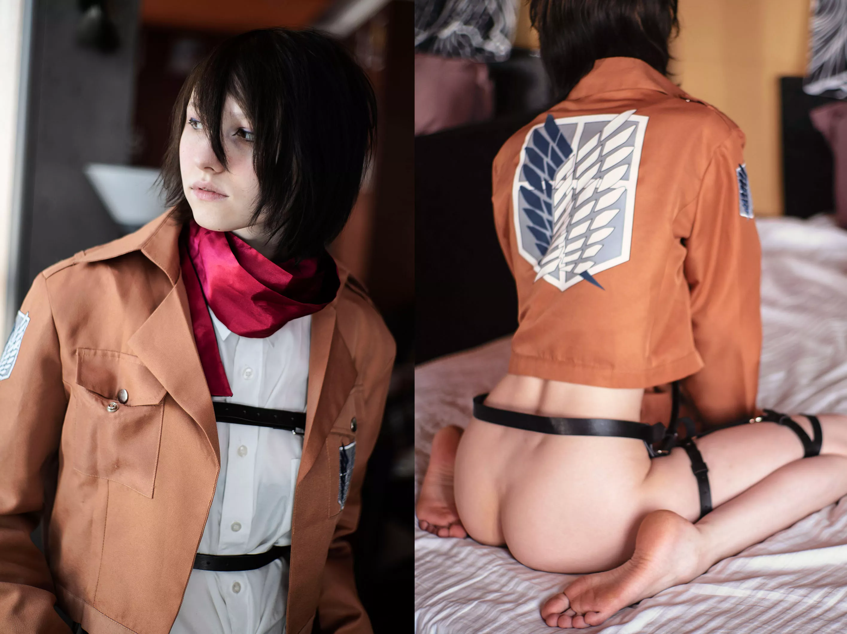 Mikasa 🍑 waiting to ride your dick cowgirl [19] [OC] posted by little_emo_kitten