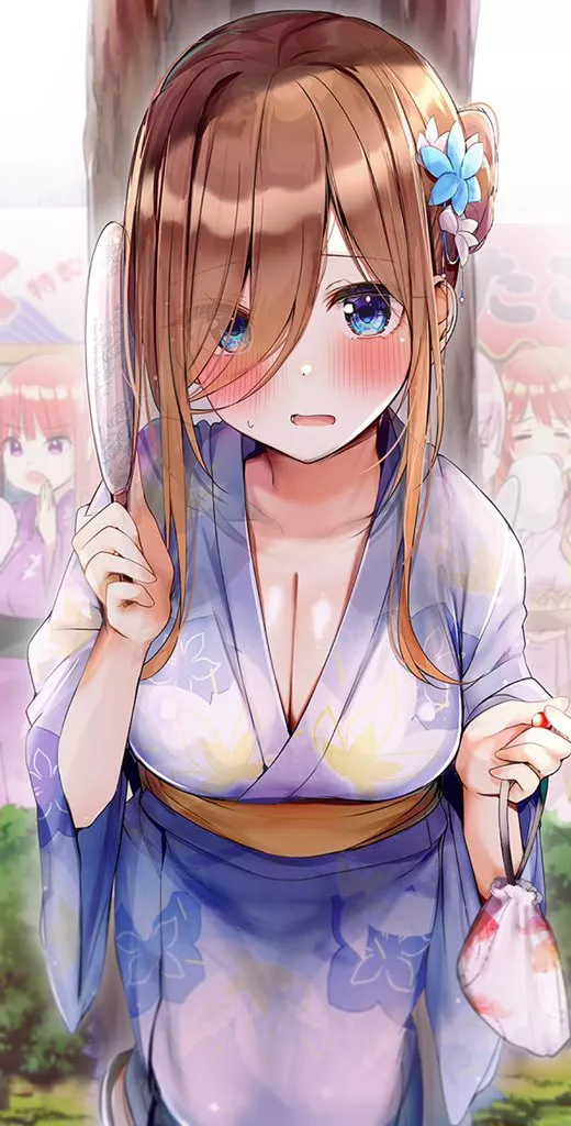 Miku in yukata [5 Toubun no Hanayome] posted by its_CheeChung