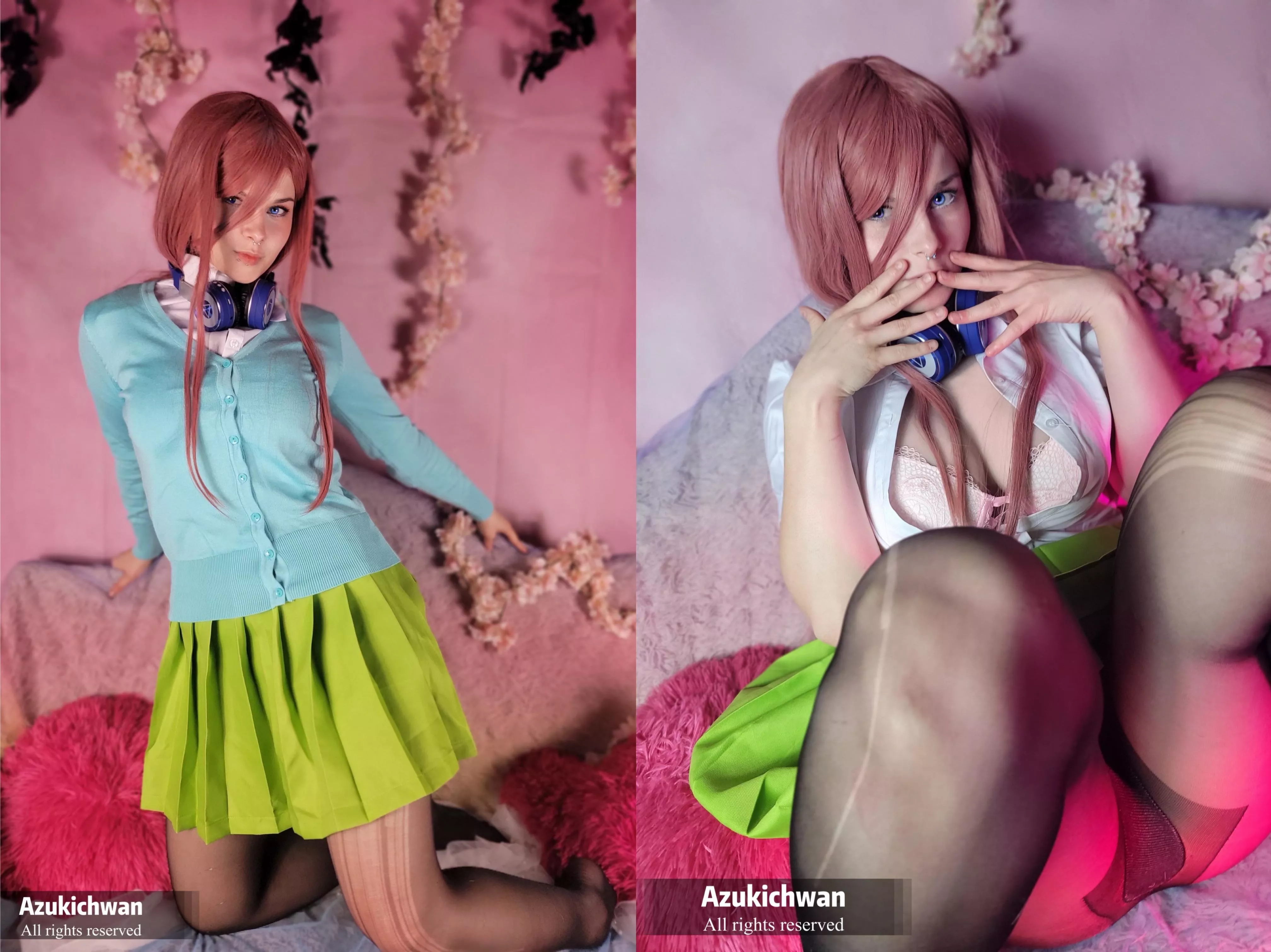 Miku Nakano [The Quintessential Quintuplets] (azukichwan) posted by youraltbarbie