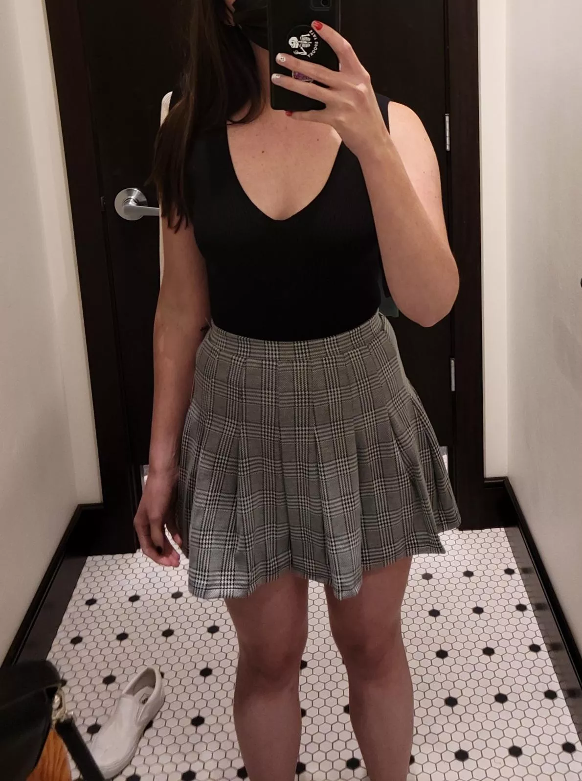 Mild pic, but I love the potential for this skirt posted by TimidLilyGirl