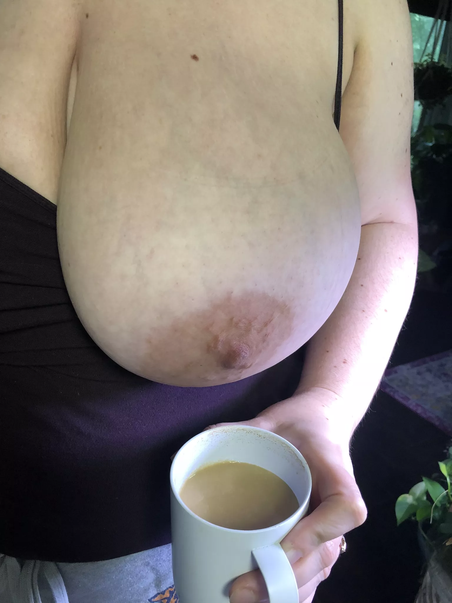 Milk for your coffee? posted by busty_von_tease