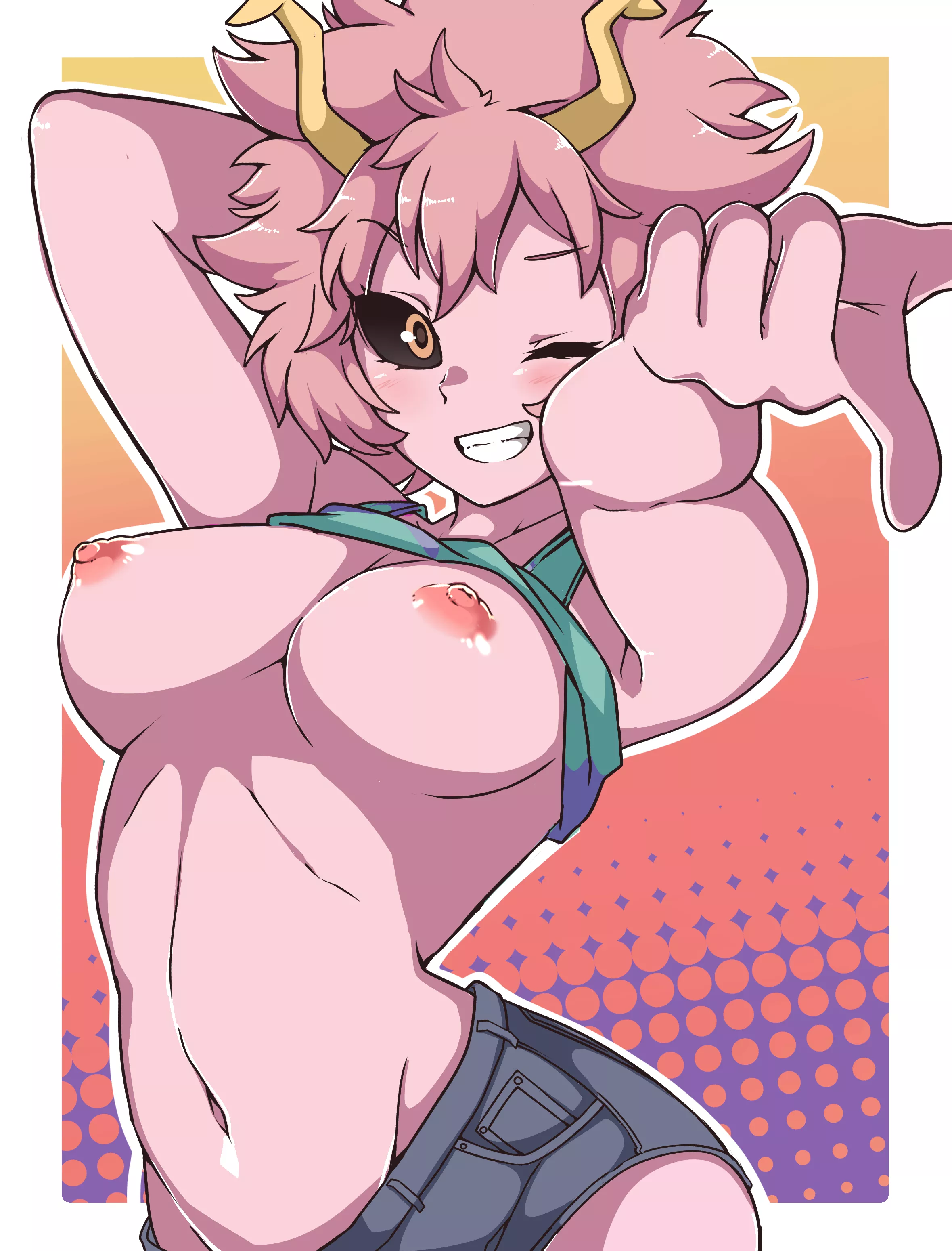 Mina showing her perfect body off (Gokuu) [My Hero Academia] posted by AnotherHellCheese