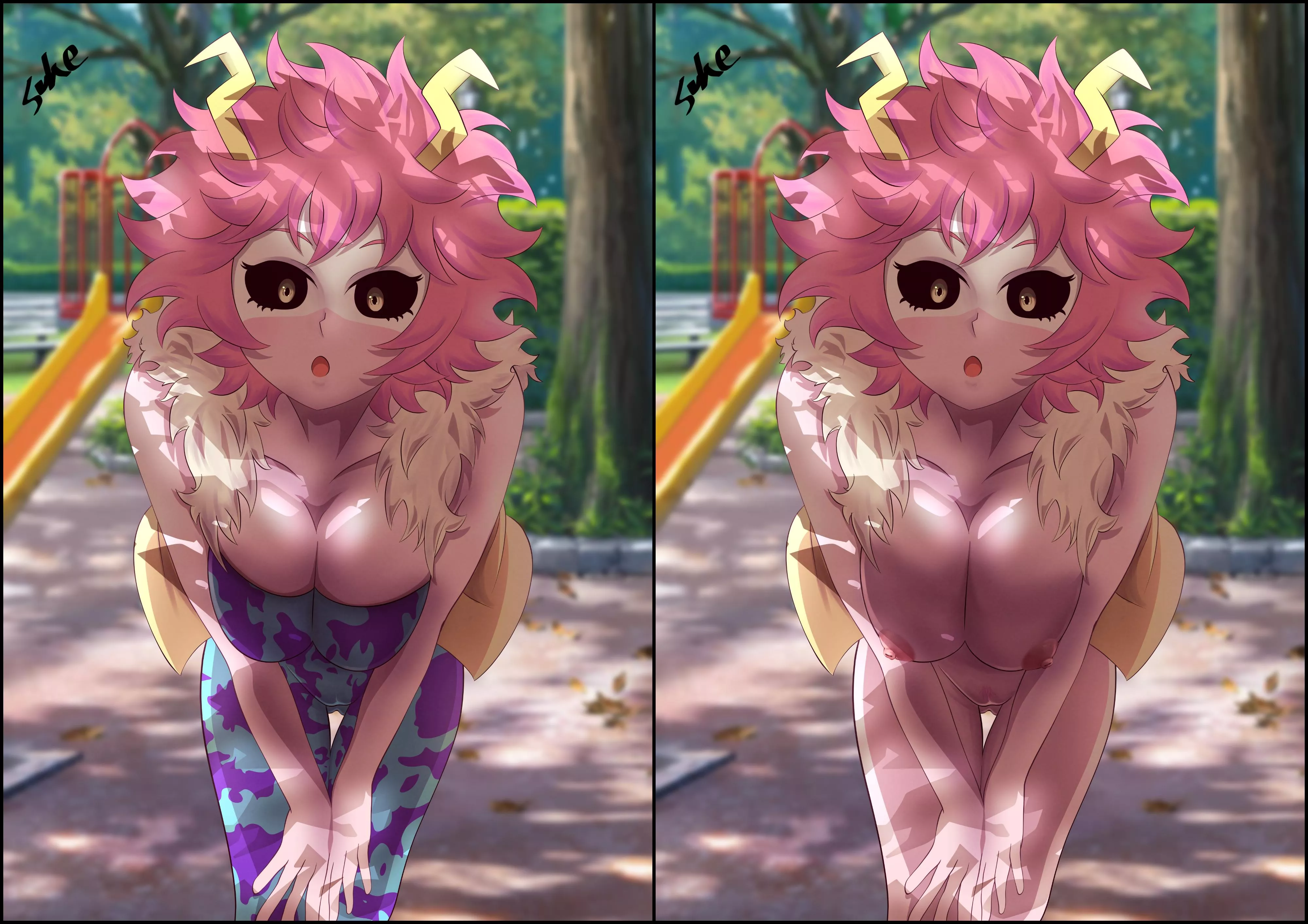 Mina: what you see VS what you wish to see [Suke_illustrator] posted by AnotherHellCheese