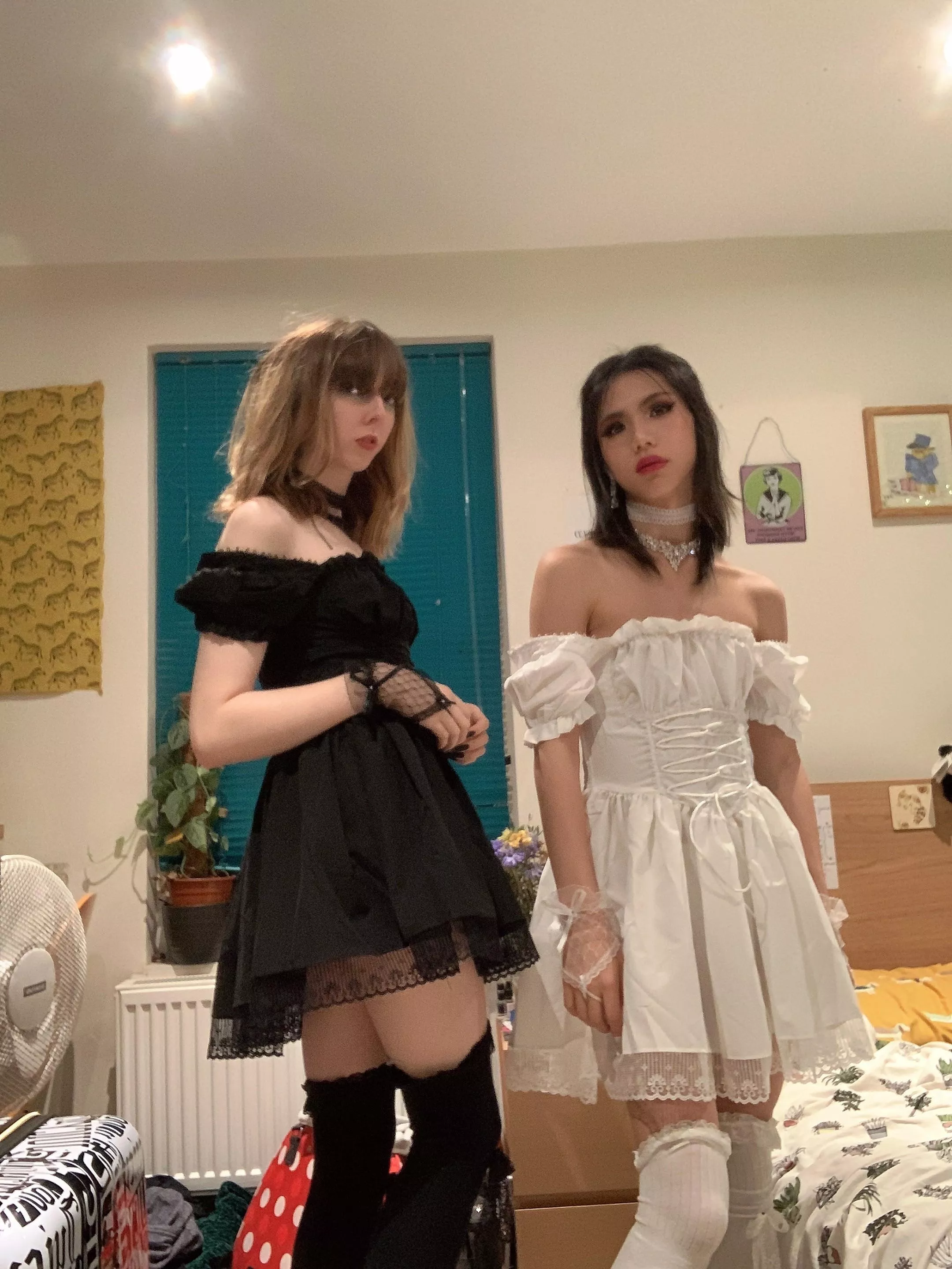 Mine and my girlfriend’s Halloween costumes 👻🎃 posted by Muses33