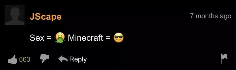 Minecraft = 😎 posted by NickyBlueEyesYT