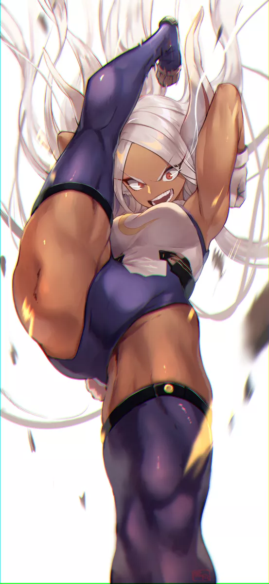 Miruko (@monochrome_shio) posted by elee0228