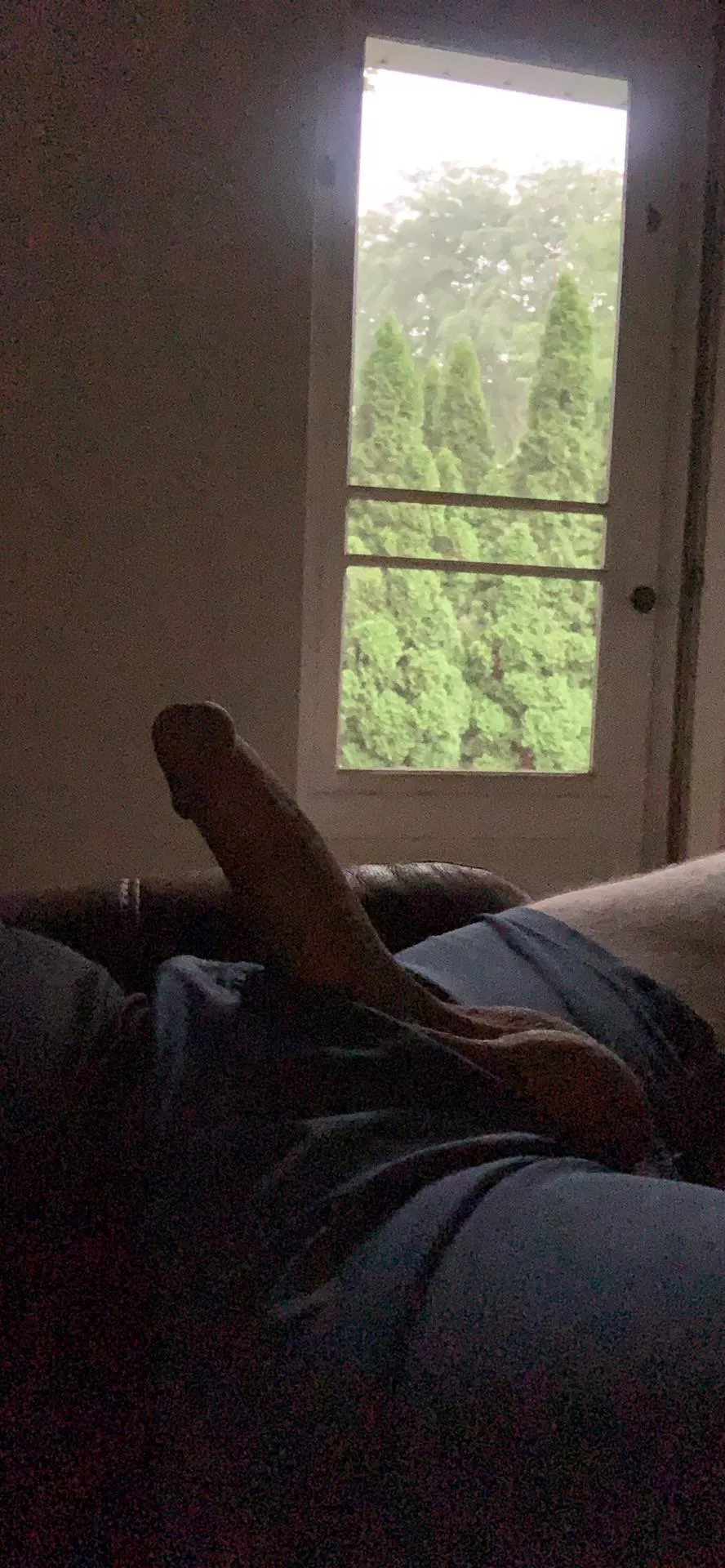 Miss the summer when I can just sit and stroke my hard cock with the door open posted by CRyder641