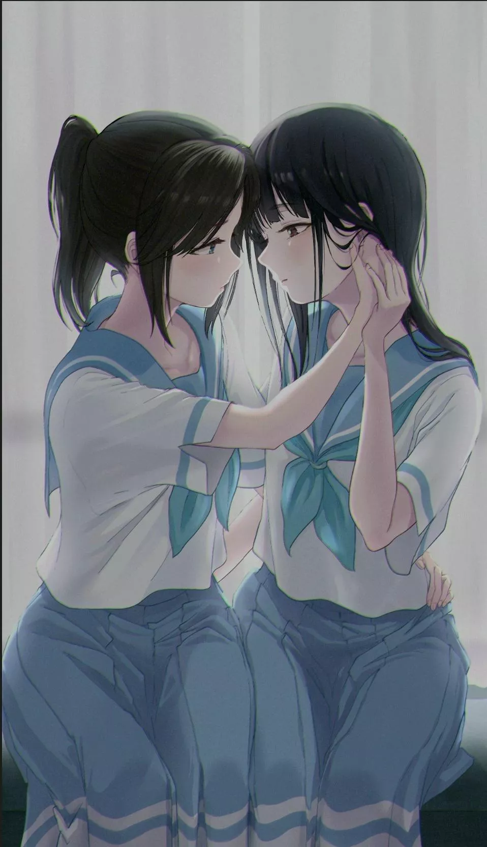 Mizore x Nozomi [Hibike! Euphonium] posted by JWPokemaster