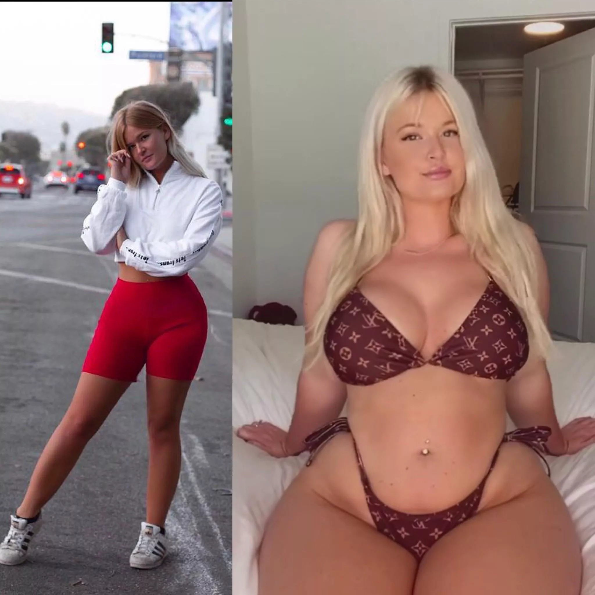 Model went from slim to thicc ðŸ˜³ posted by wowzer52