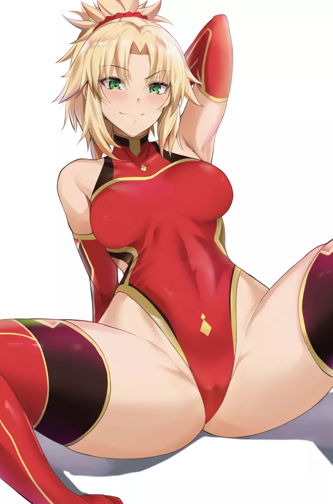 Modred in competition swimsuit posted by konosubaa002