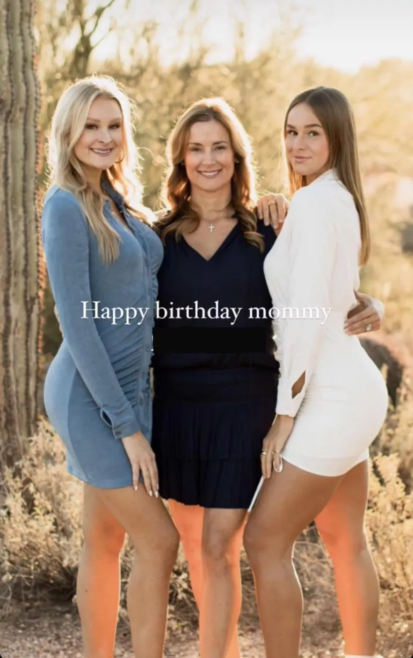 Mom and Daughters posted by lengendarywalrus