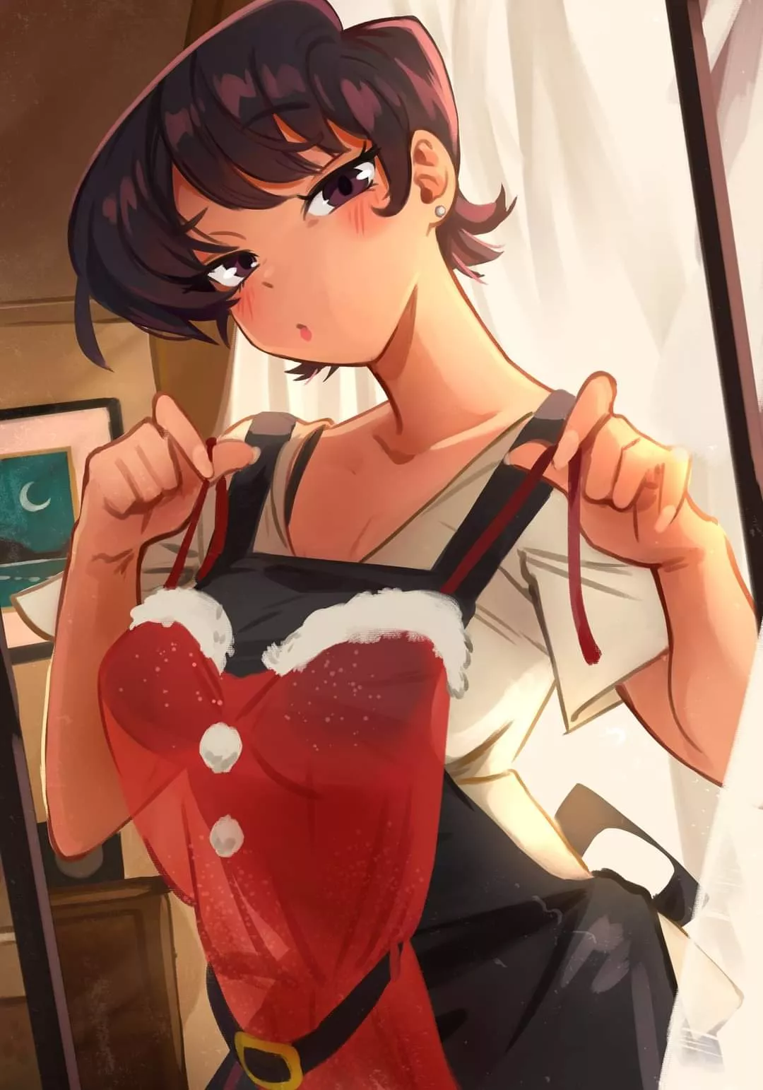 Momma Komi's Christmas outfit. posted by The_Tactical_Nerd