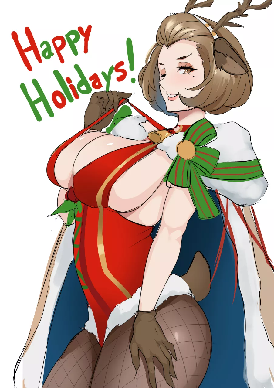 Mommy Manuela wishes you a happy holidays (@Lainart1) posted by Daxterwindwood