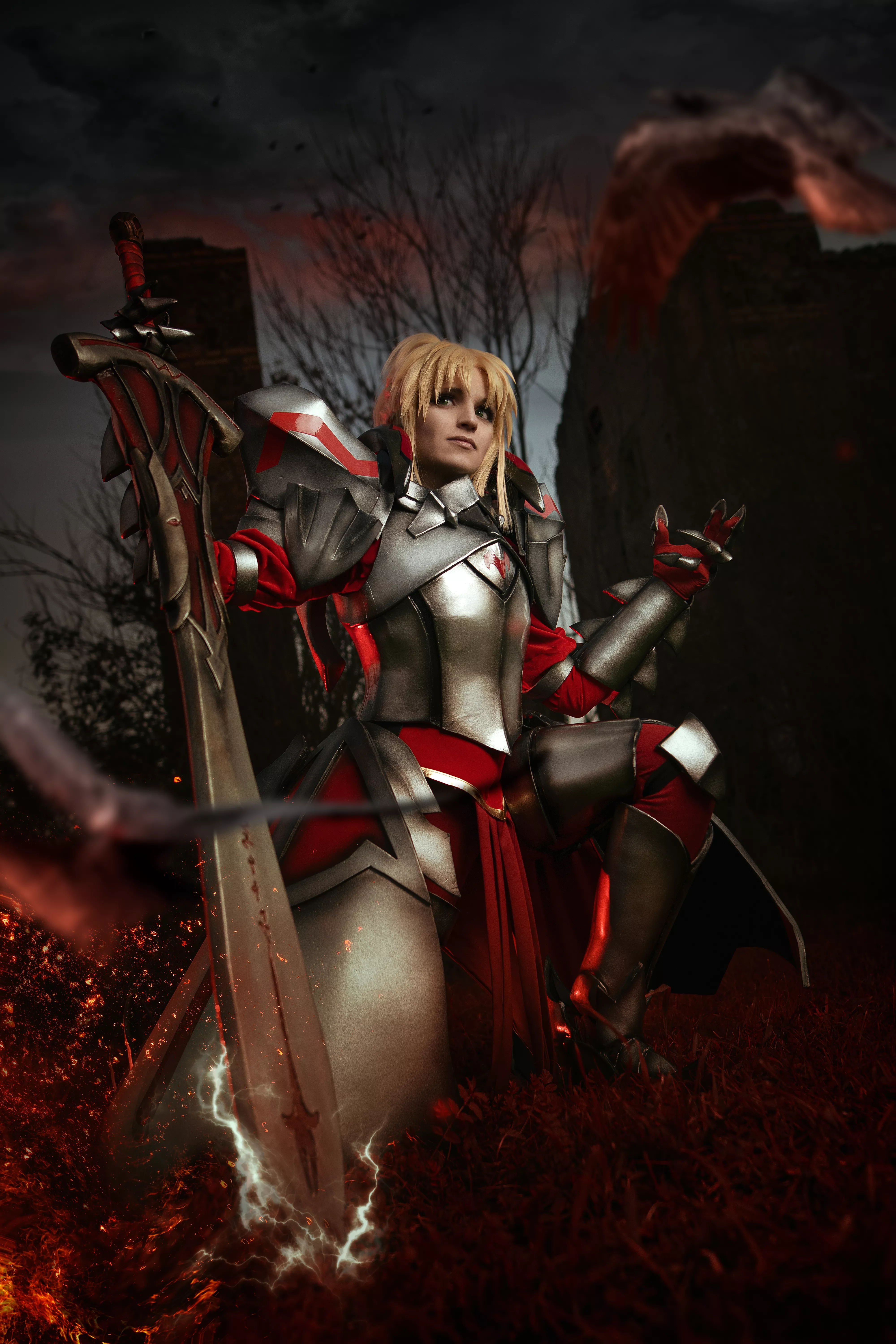 Mordred Cosplay from Fate Apocrypha @Kicka_cosplay posted by Kicka_cosplay