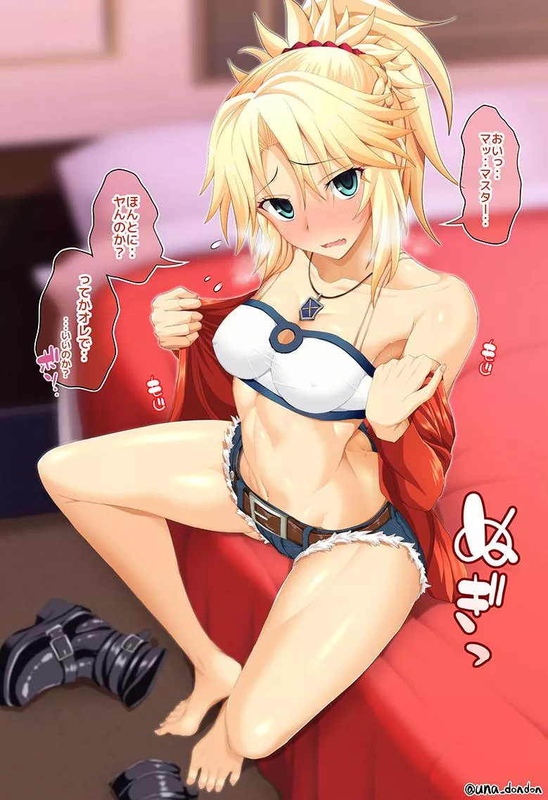 Mordred is so cute & sexy when she wants to be posted by Henthigh_Senpai