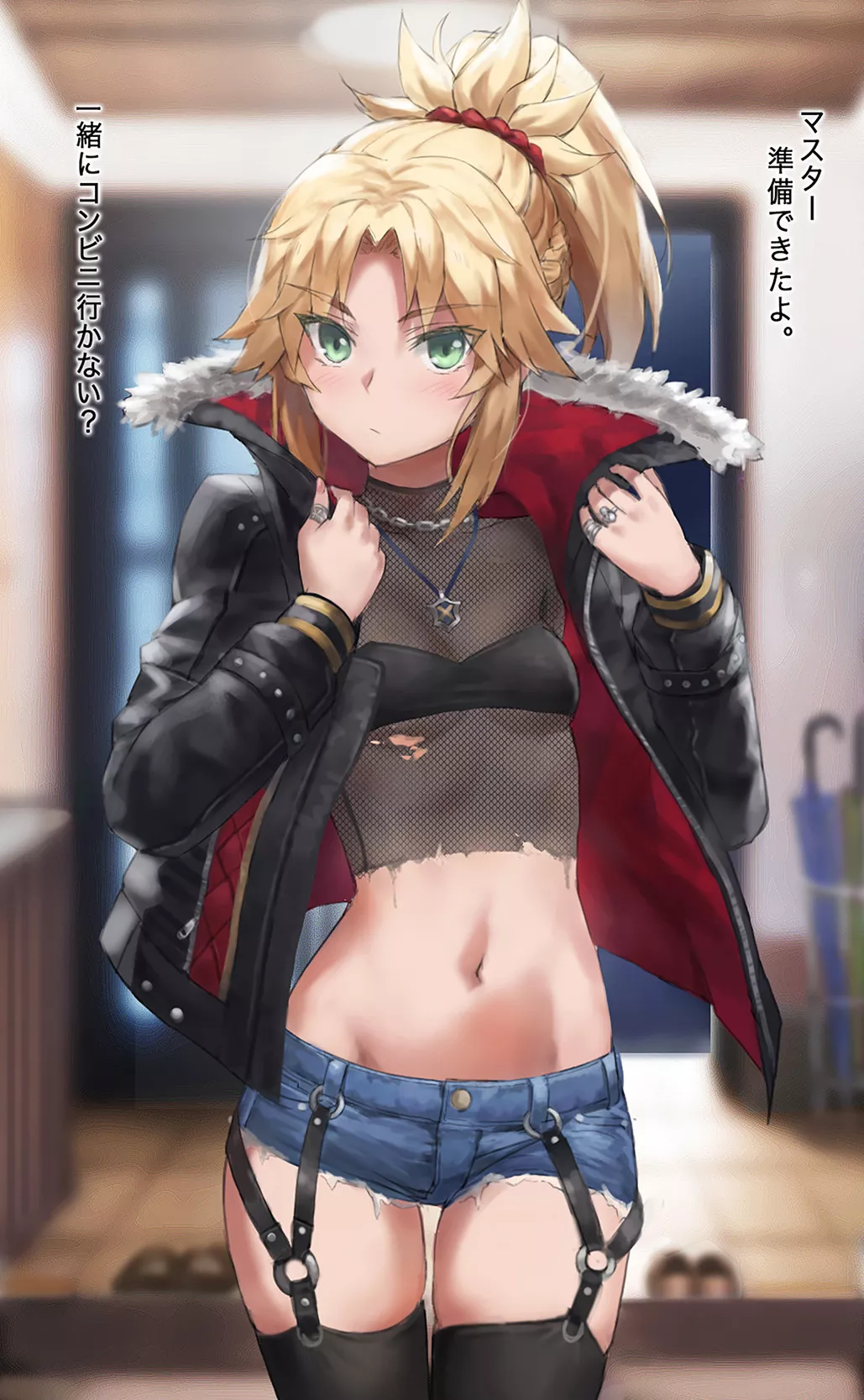 Mordred's cute thighs are just as sexy posted by Henthigh_Senpai