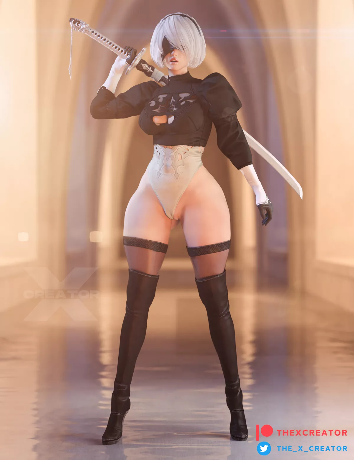 More 2B posted by Thexcreator