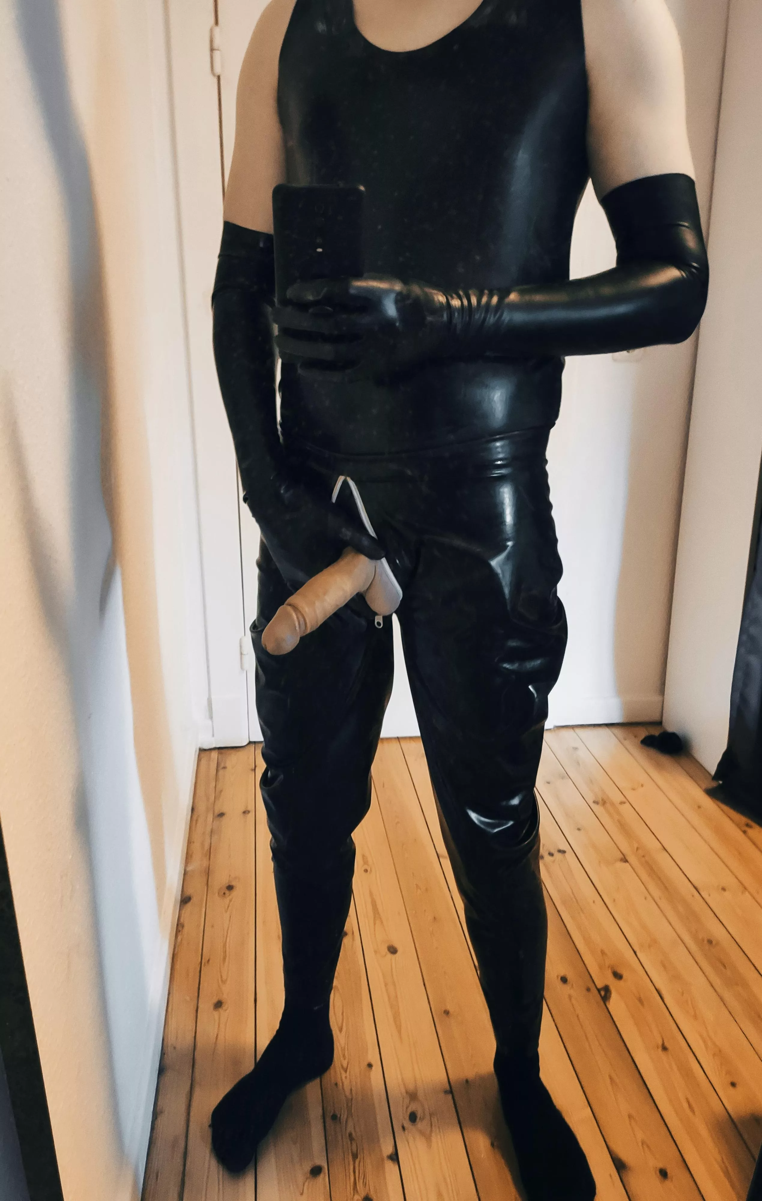 More rubber please 🖤 posted by newboy8989