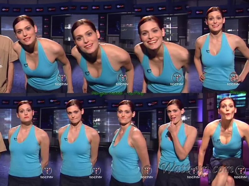 Morgan Webb wore sexy outfits that showed off her body (2003) posted by Mrbucket27