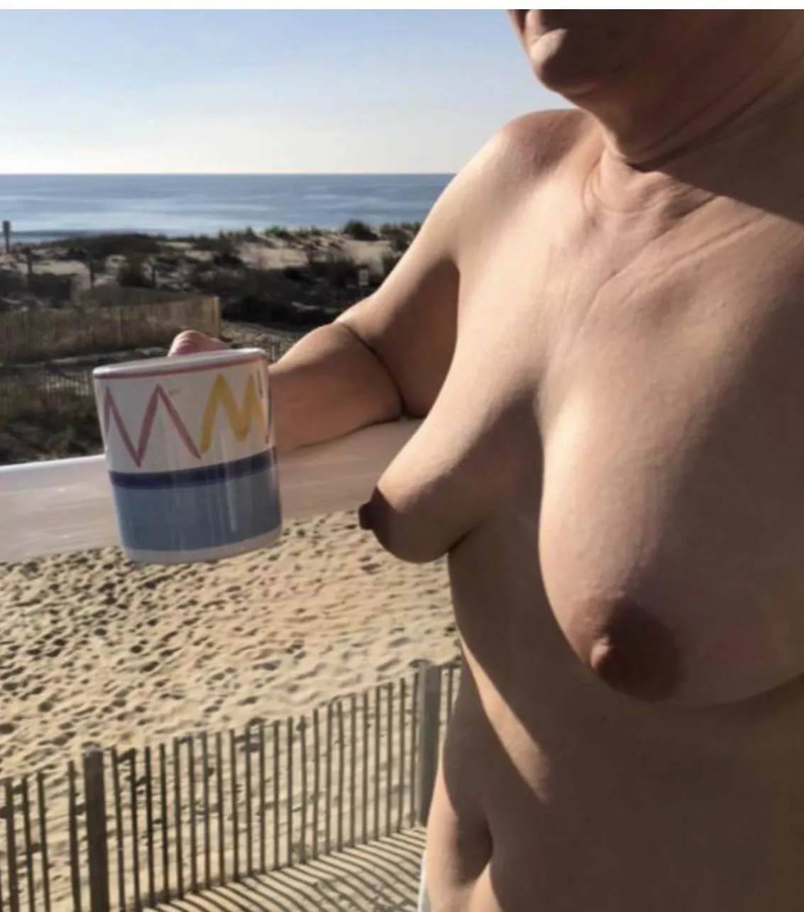 Mornin! from this 50yo, 140lb, 5’5”, mom of two’s last time at the beach this year. posted by GNRPing