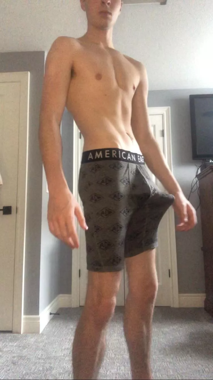 Morning bulge posted by sadboycad