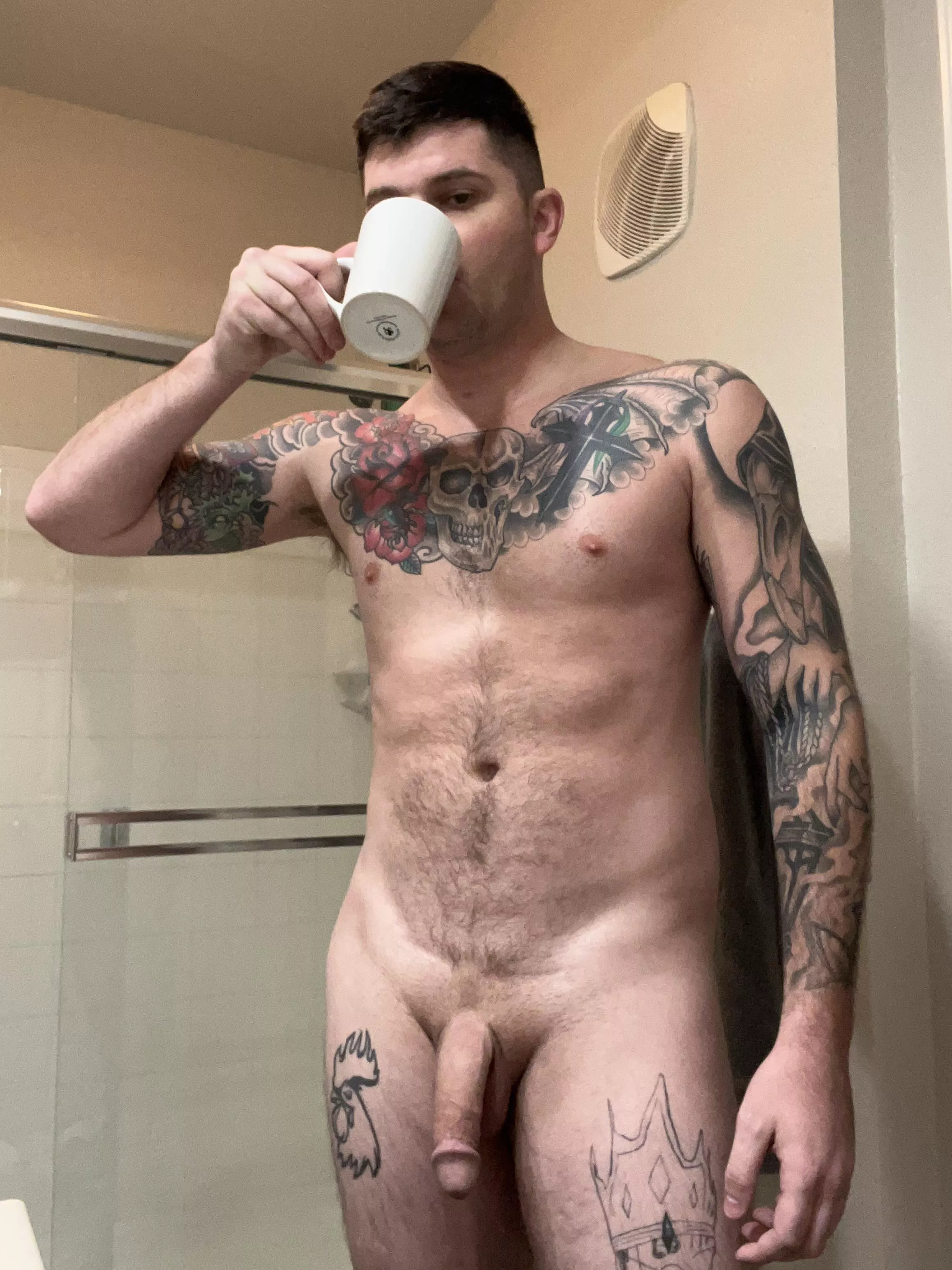 Morning coffee posted by TatttedTease