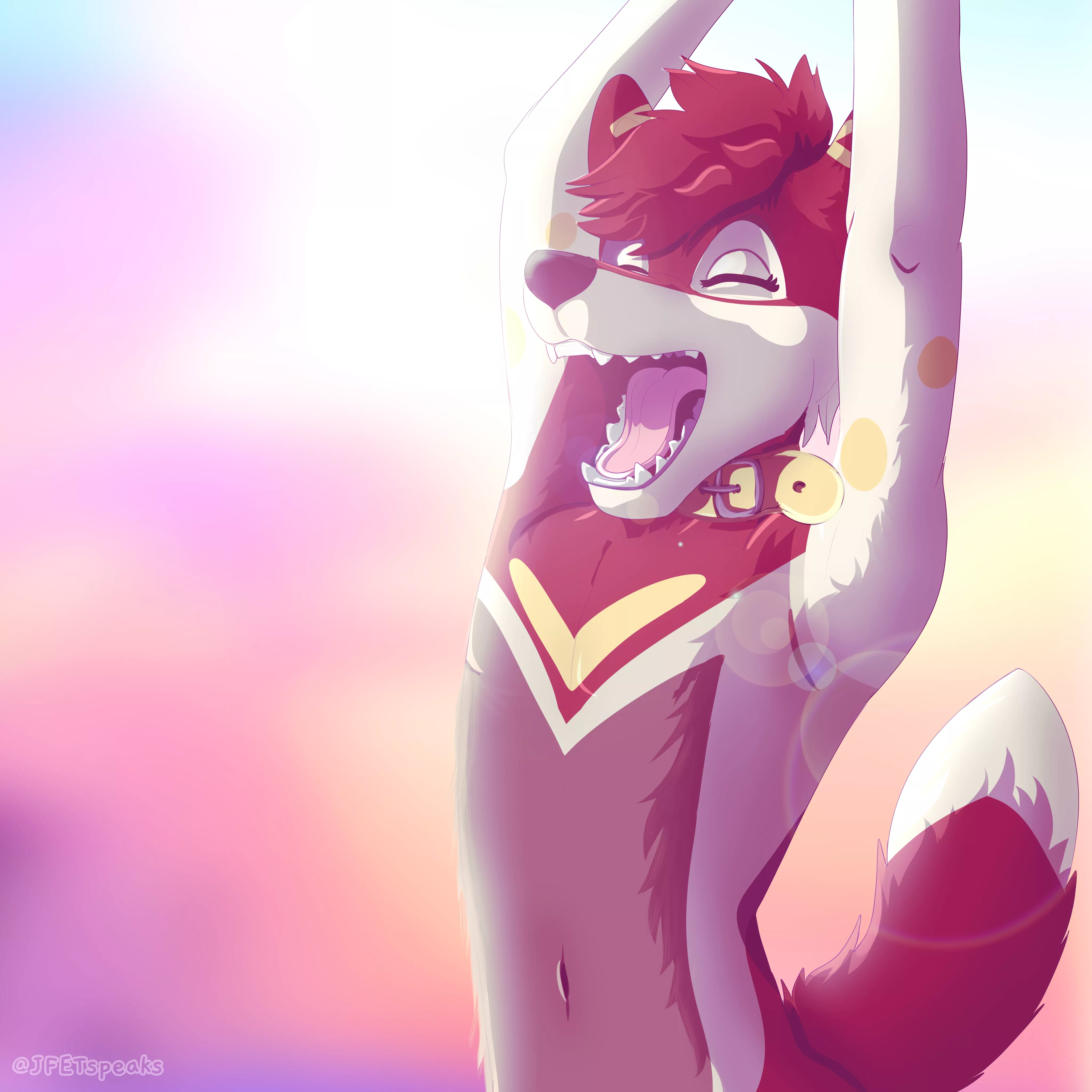 Morning Stretch~ (Art by me) posted by JFETspeaks