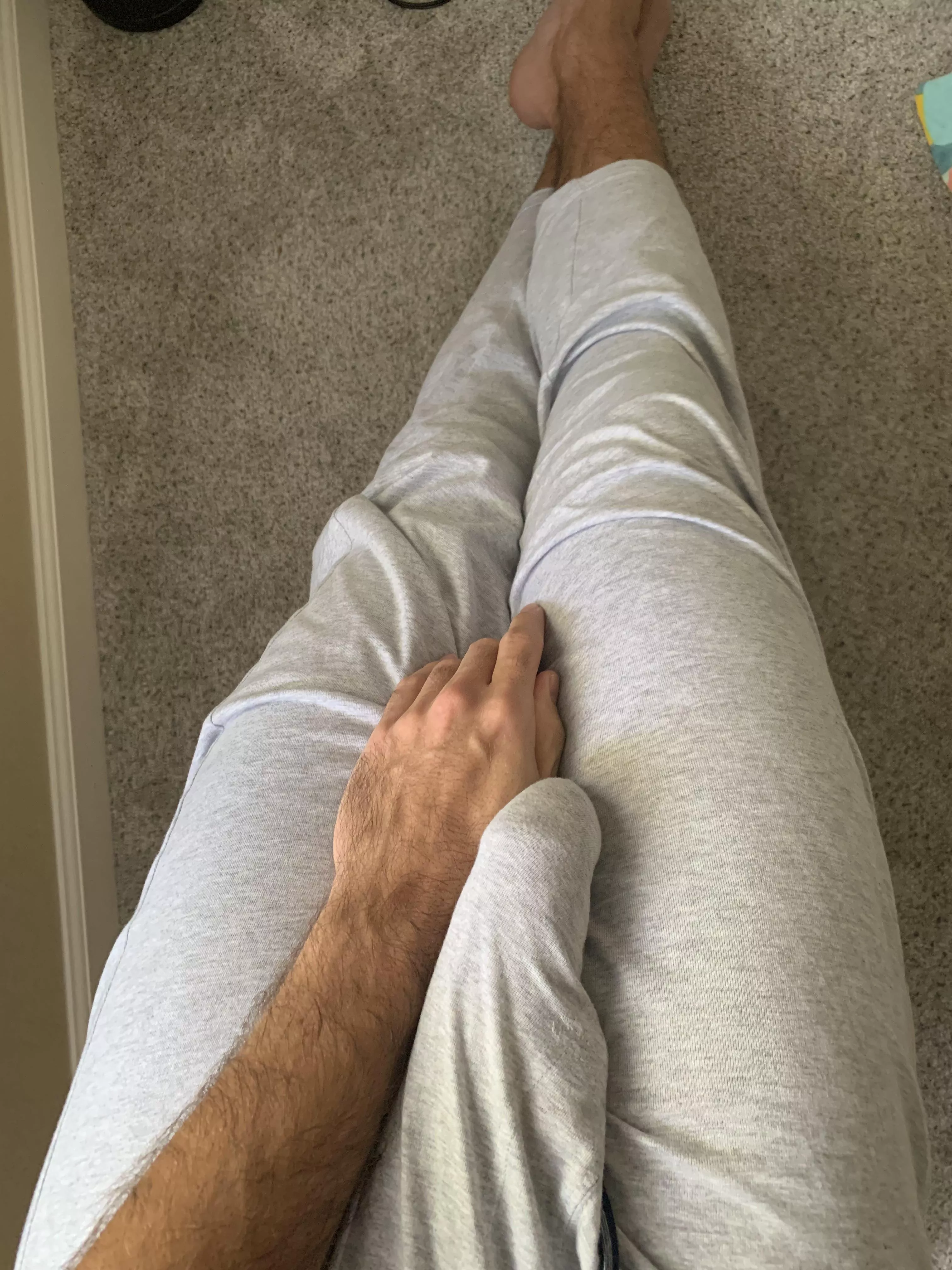 Morning wood bulge posted by MenloBull