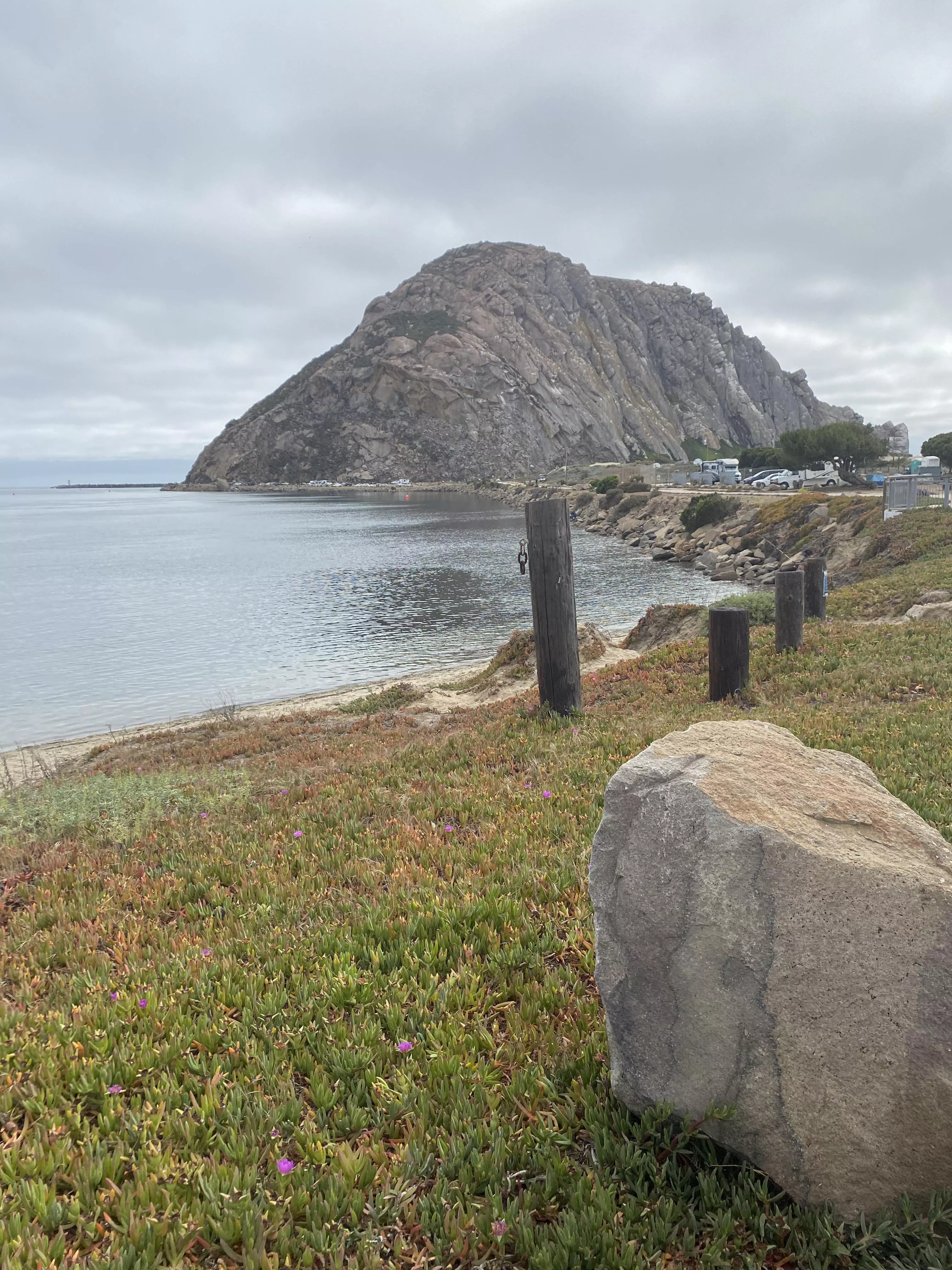 Morro Rock in Morro Bay, CA. posted by LaurMFan37