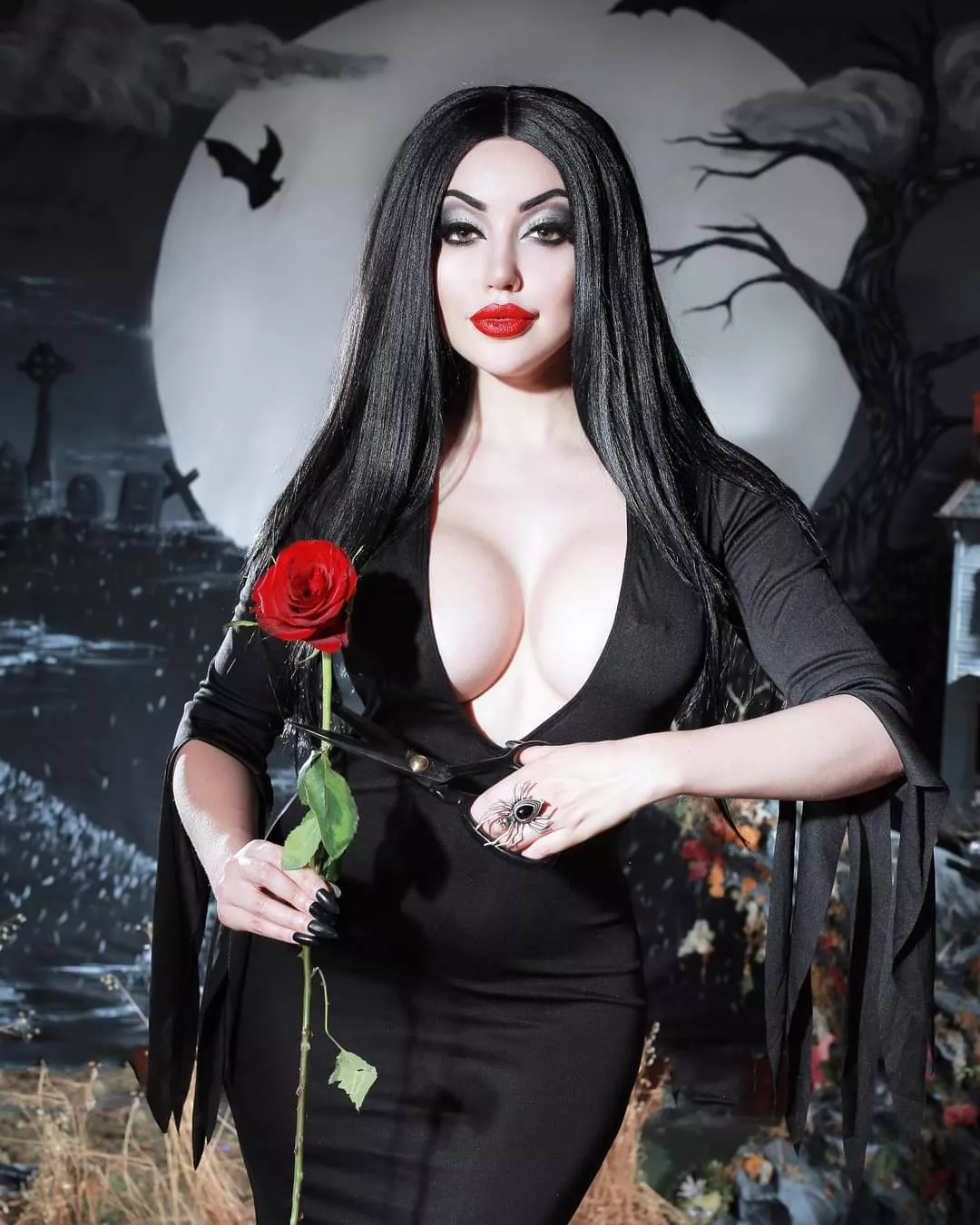 Morticia Addams [Addams Family] by Dani Divine posted by The_Tactical_Nerd